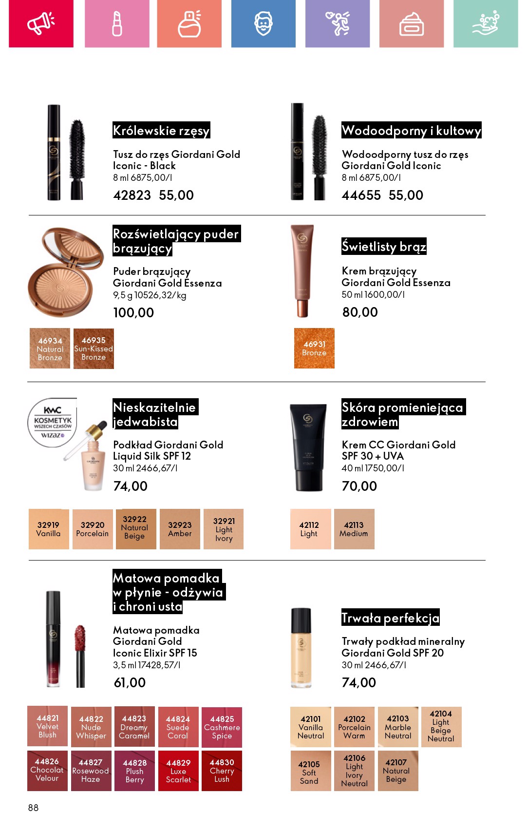 oriflame - Gazetka Oriflame ważna od 27.07. - 16.08. - page: 88 oriflame - Gazetka Oriflame ważna od 27.07. - 16.08. - page: 88