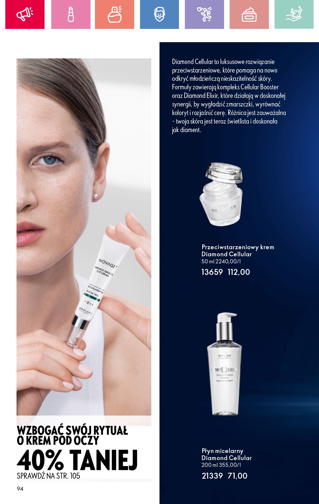 oriflame - Gazetka Oriflame ważna od 27.07. - 16.08. - page: 94 oriflame - Gazetka Oriflame ważna od 27.07. - 16.08. - page: 94