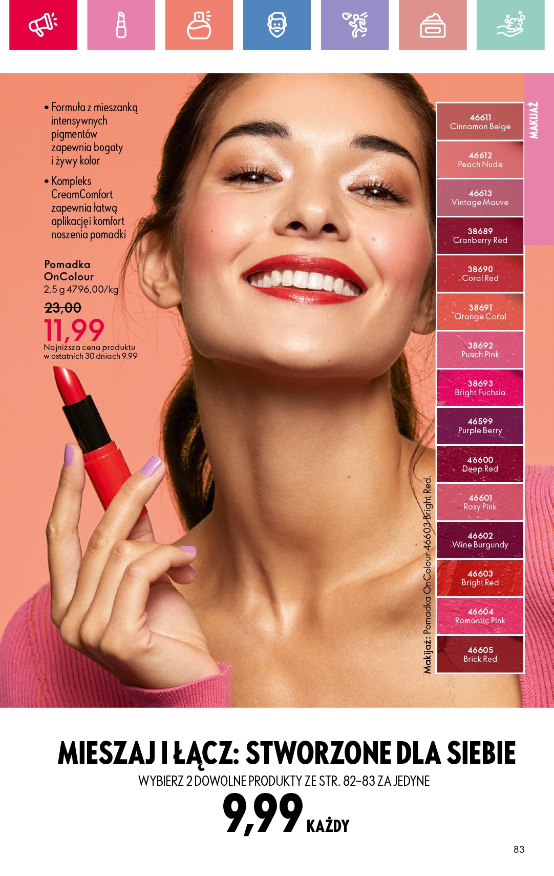 oriflame - Gazetka Oriflame ważna od 27.07. - 16.08. - page: 83 oriflame - Gazetka Oriflame ważna od 27.07. - 16.08. - page: 83