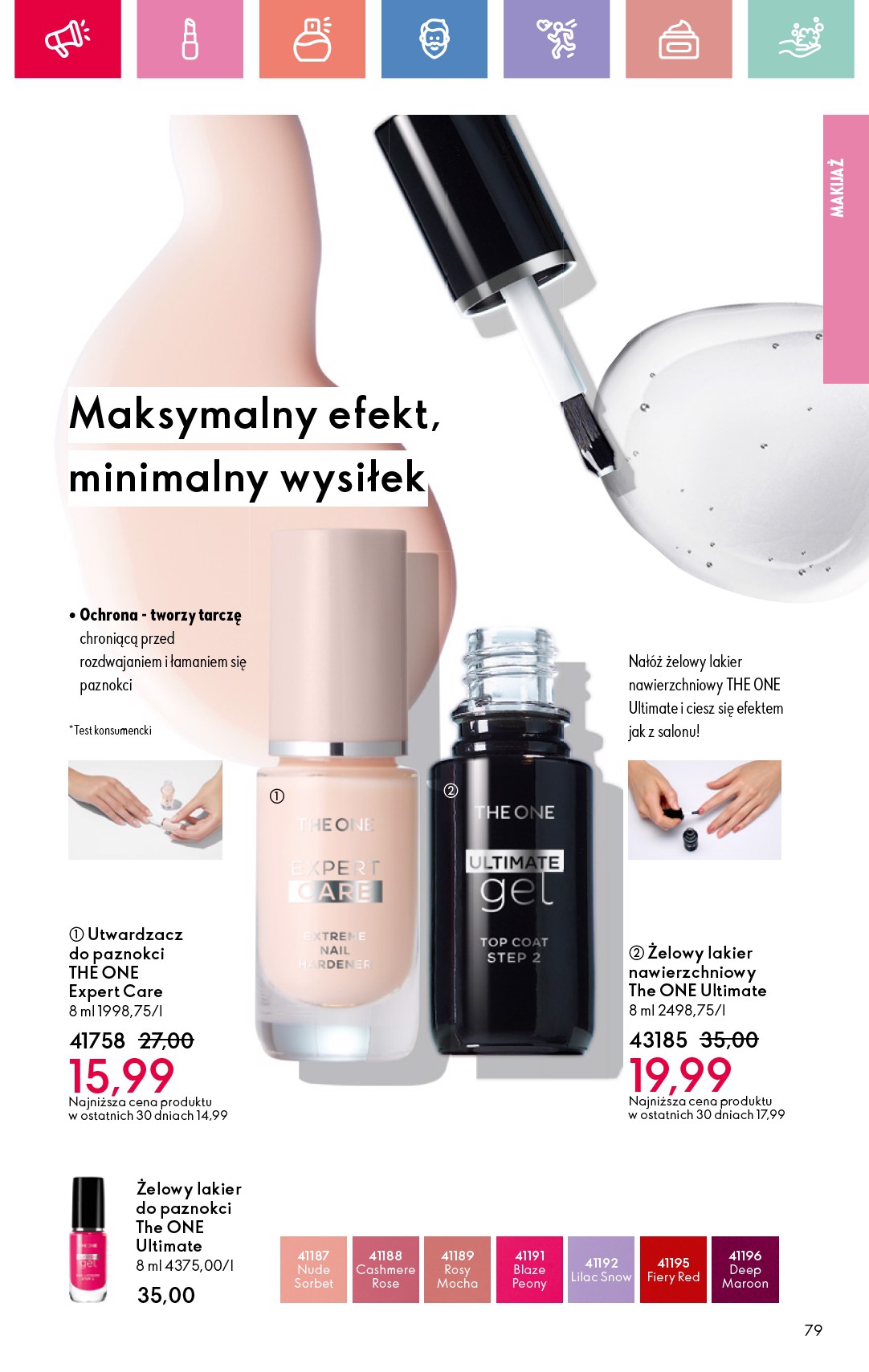 oriflame - Gazetka Oriflame ważna od 27.07. - 16.08. - page: 79 oriflame - Gazetka Oriflame ważna od 27.07. - 16.08. - page: 79