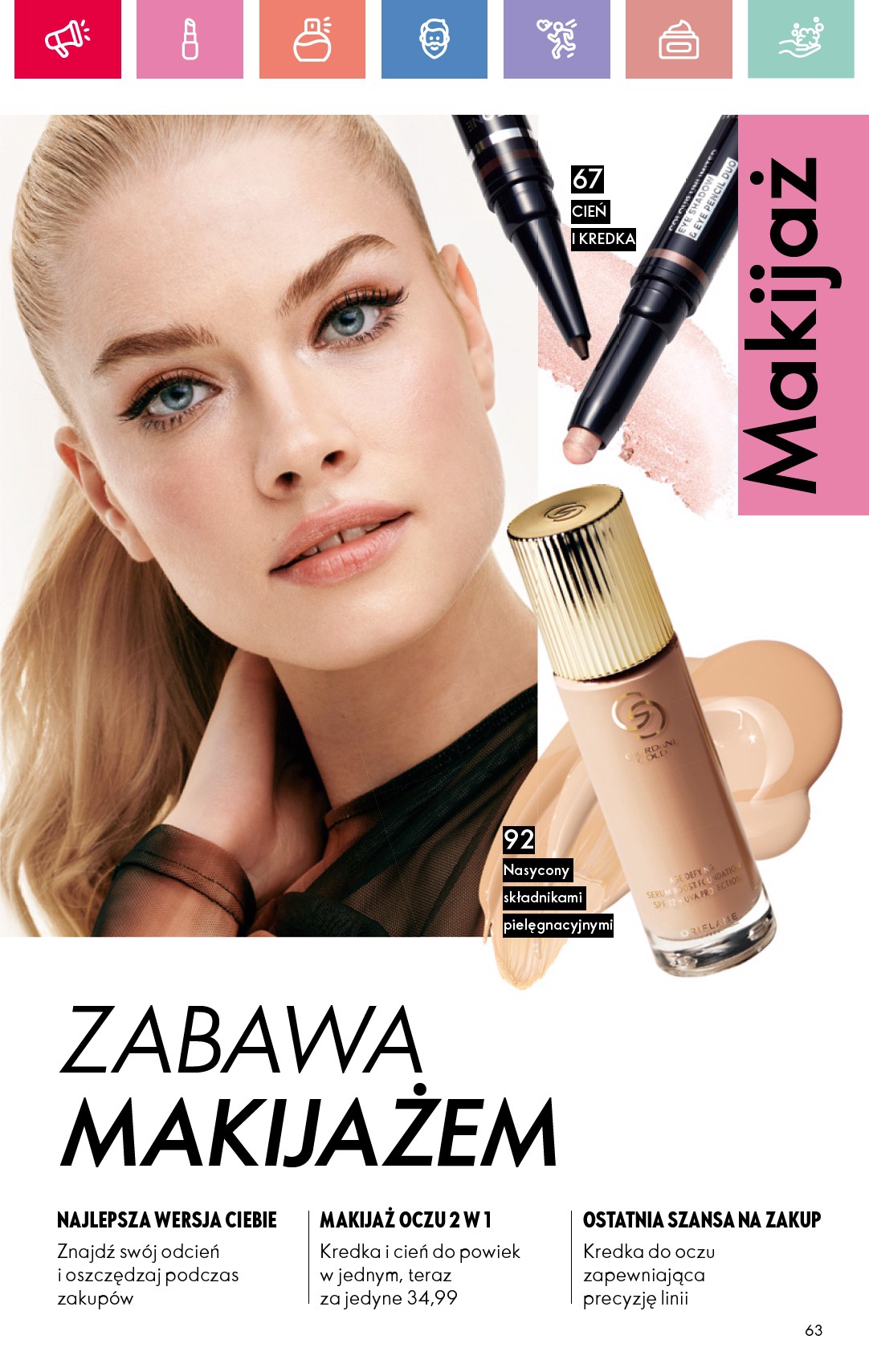 oriflame - Gazetka Oriflame ważna od 27.07. - 16.08. - page: 63 oriflame - Gazetka Oriflame ważna od 27.07. - 16.08. - page: 63