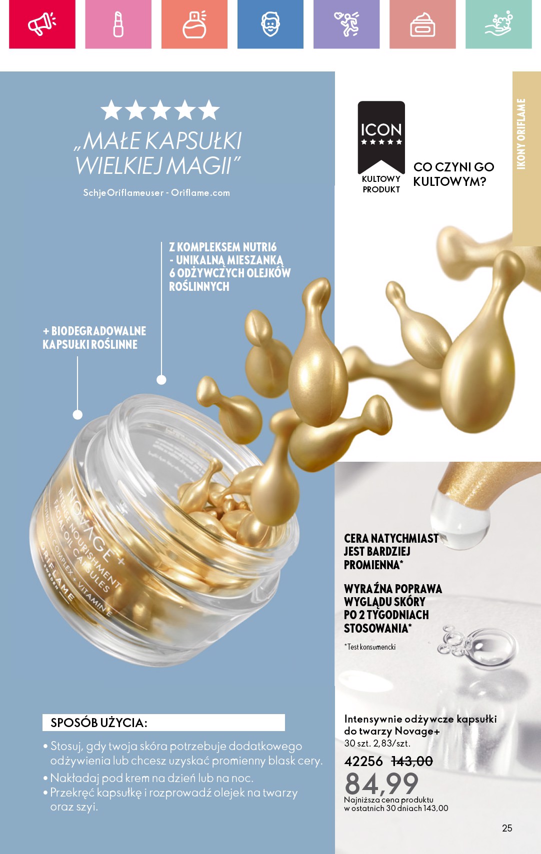 oriflame - Gazetka Oriflame ważna od 27.07. - 16.08. - page: 25 oriflame - Gazetka Oriflame ważna od 27.07. - 16.08. - page: 25