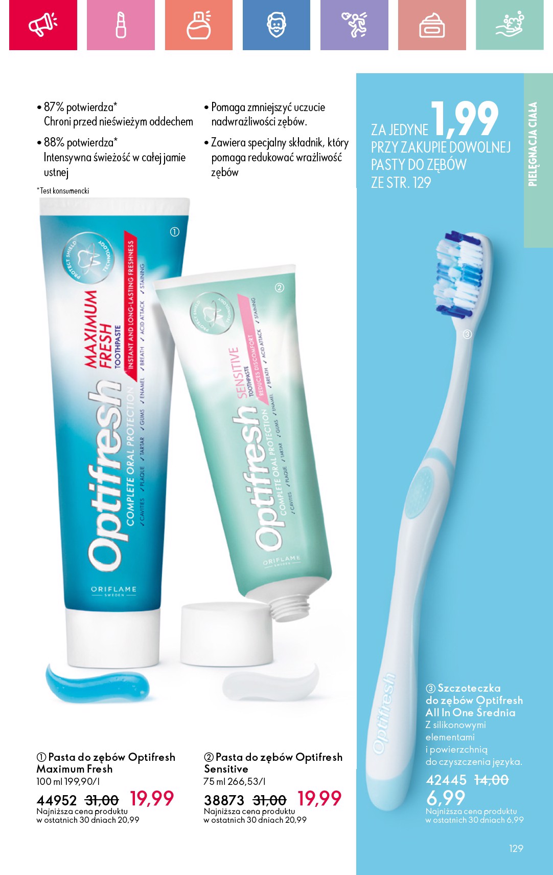 oriflame - Gazetka Oriflame ważna od 27.07. - 16.08. - page: 129 oriflame - Gazetka Oriflame ważna od 27.07. - 16.08. - page: 129