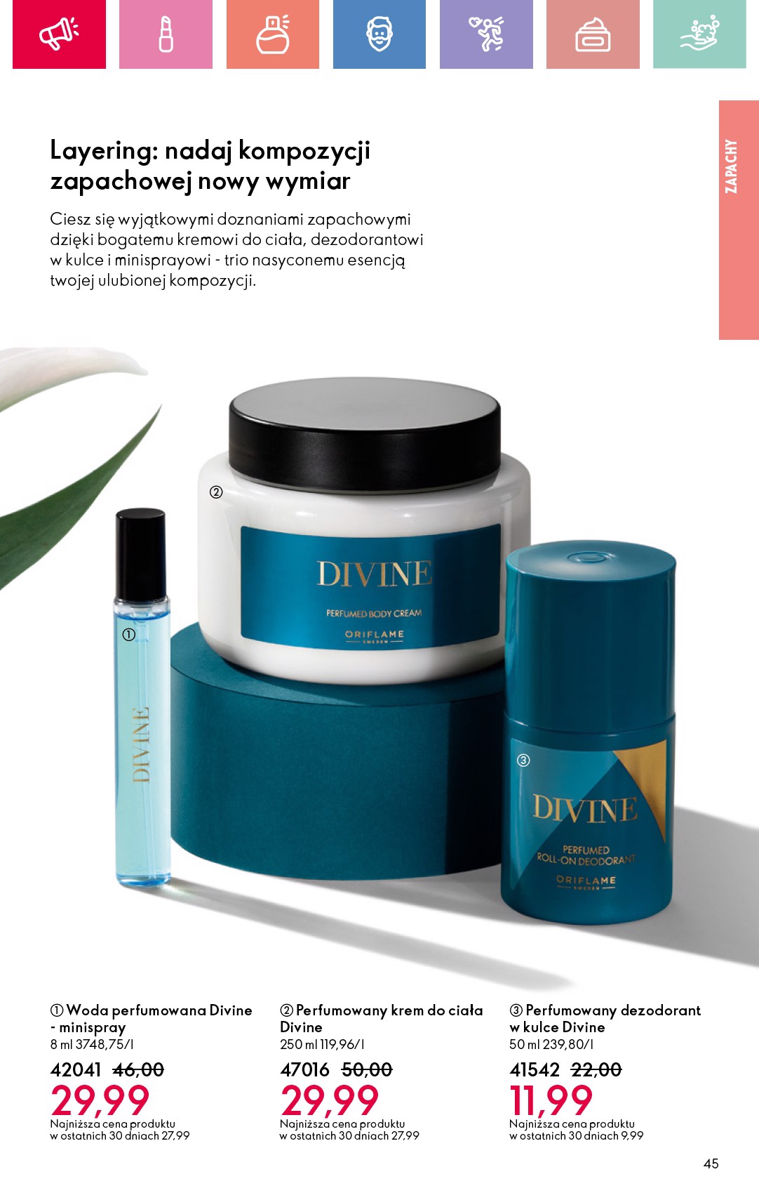oriflame - Gazetka Oriflame ważna od 27.07. - 16.08. - page: 45 oriflame - Gazetka Oriflame ważna od 27.07. - 16.08. - page: 45