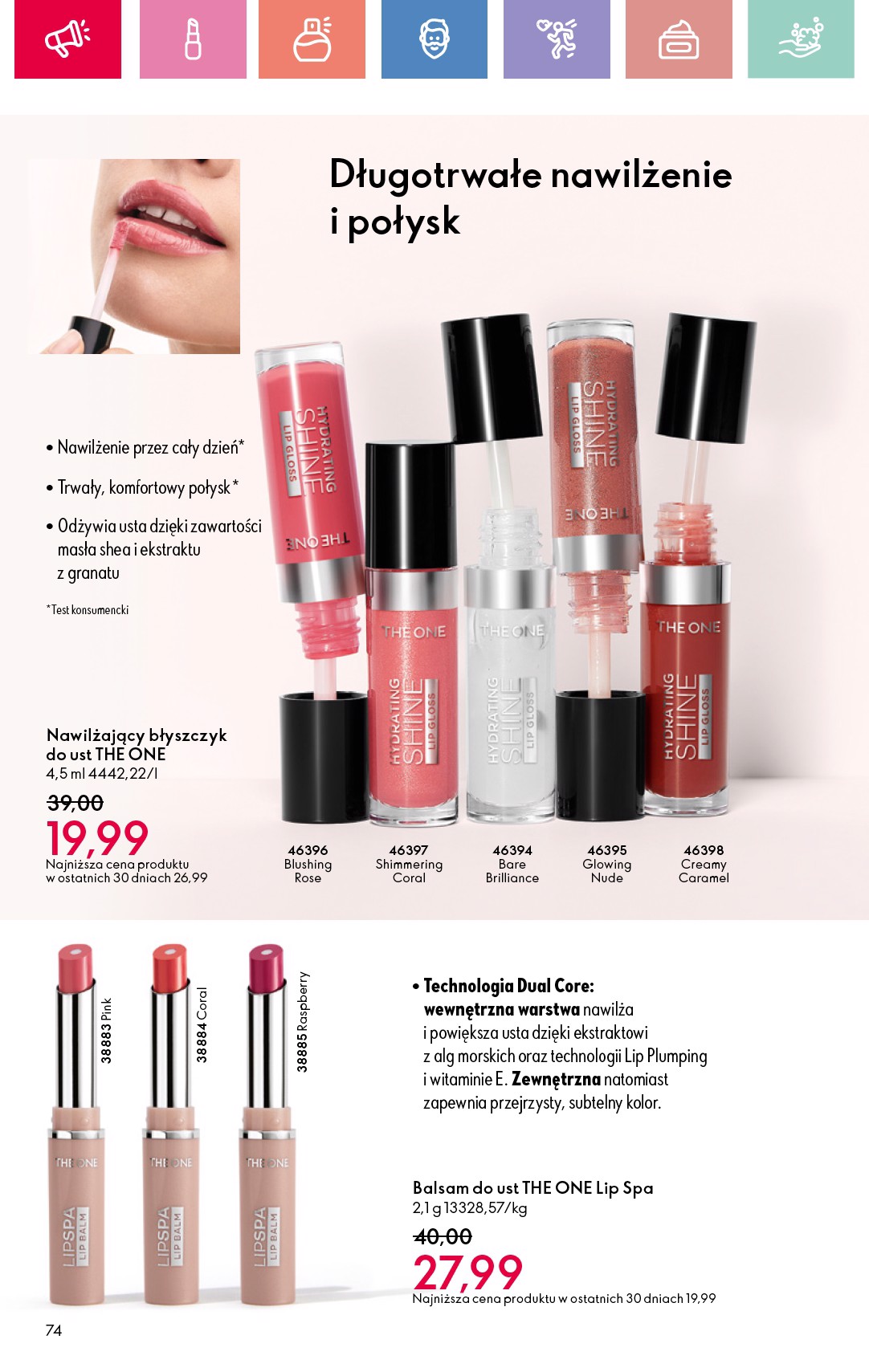 oriflame - Gazetka Oriflame ważna od 27.07. - 16.08. - page: 74 oriflame - Gazetka Oriflame ważna od 27.07. - 16.08. - page: 74