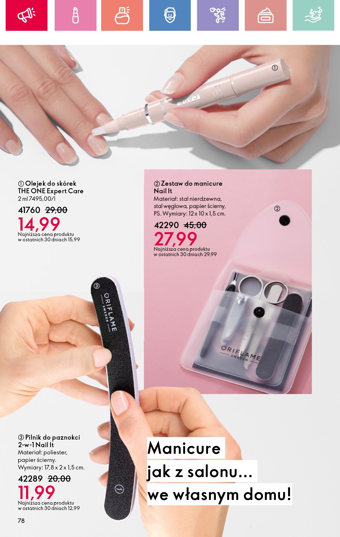 oriflame - Gazetka Oriflame ważna od 27.07. - 16.08. - page: 78 oriflame - Gazetka Oriflame ważna od 27.07. - 16.08. - page: 78
