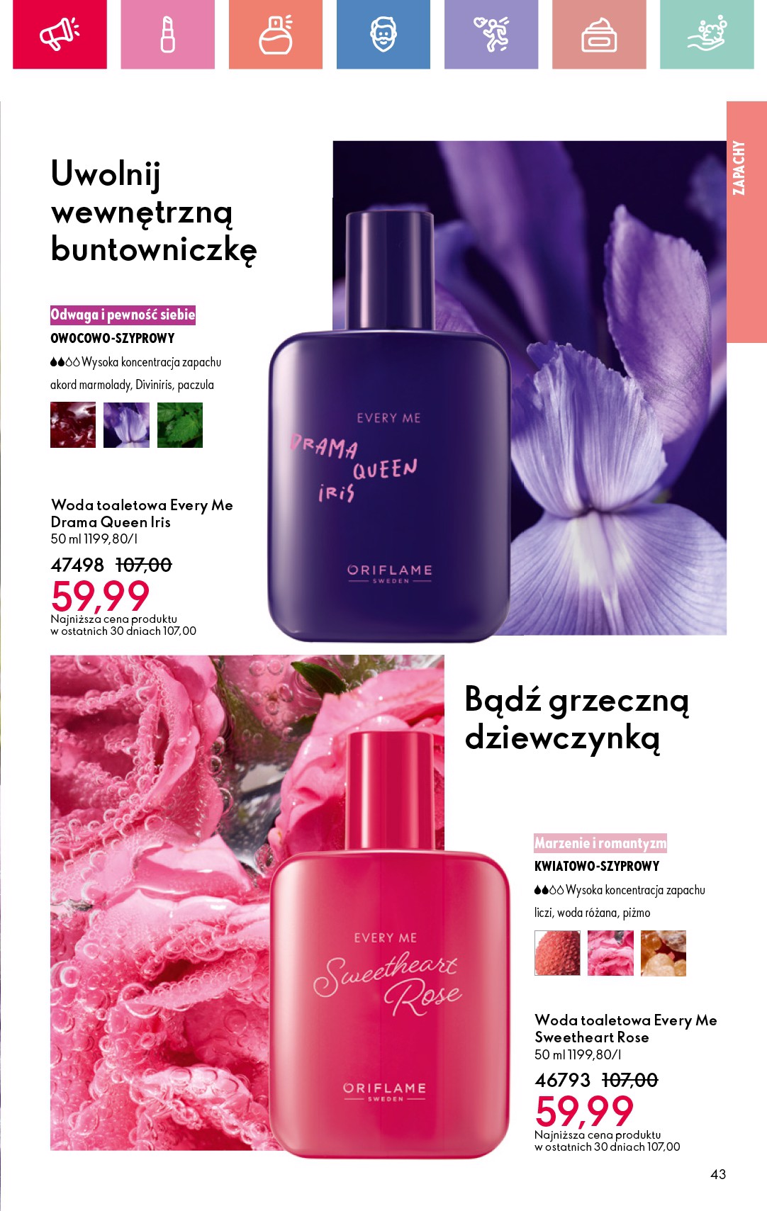 oriflame - Gazetka Oriflame ważna od 27.07. - 16.08. - page: 43 oriflame - Gazetka Oriflame ważna od 27.07. - 16.08. - page: 43