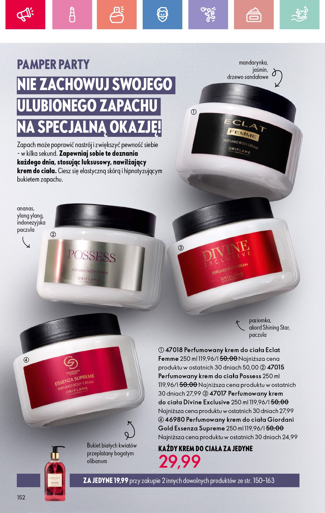 oriflame - Gazetka Oriflame ważna od 27.07. - 16.08. - page: 152 oriflame - Gazetka Oriflame ważna od 27.07. - 16.08. - page: 152