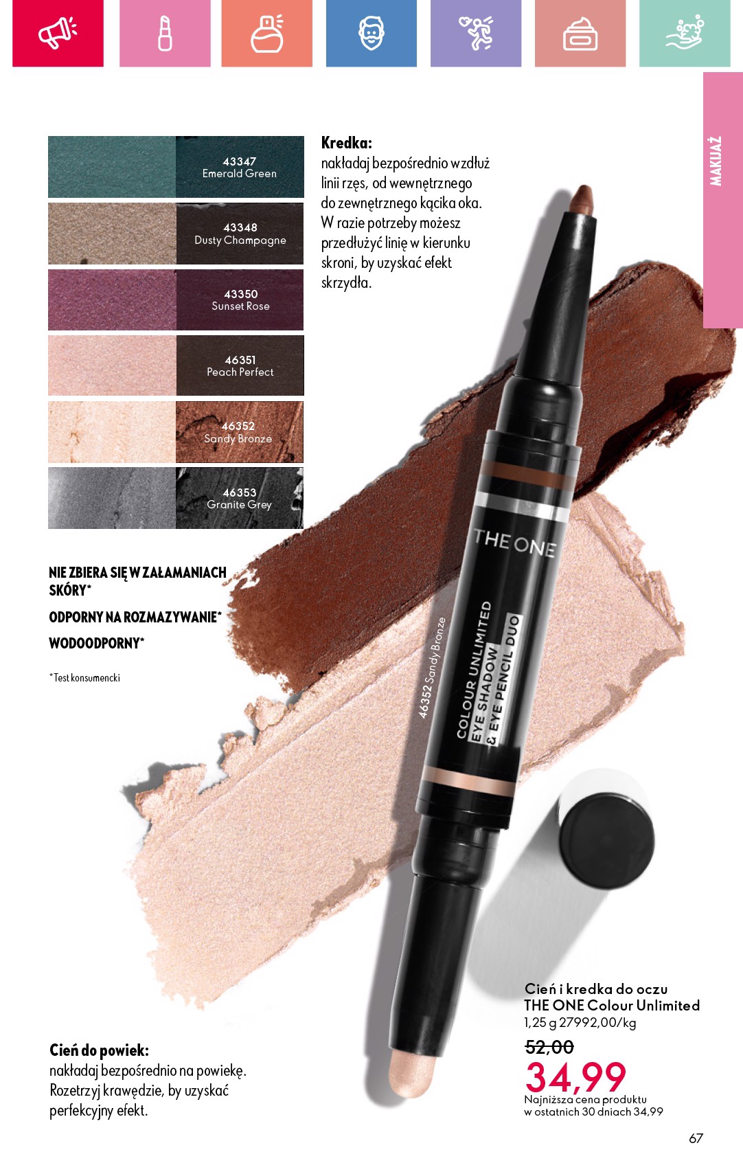 oriflame - Gazetka Oriflame ważna od 27.07. - 16.08. - page: 67 oriflame - Gazetka Oriflame ważna od 27.07. - 16.08. - page: 67