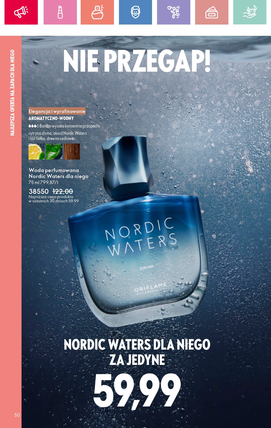 oriflame - Gazetka Oriflame - ważna od 17.08. do 06.09. - page: 50