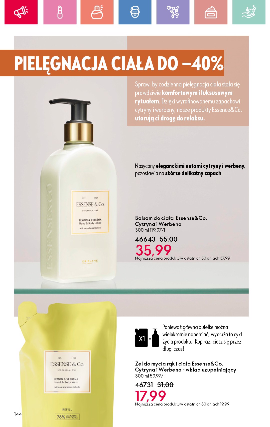 oriflame - Gazetka Oriflame - ważna od 17.08. do 06.09. - page: 144