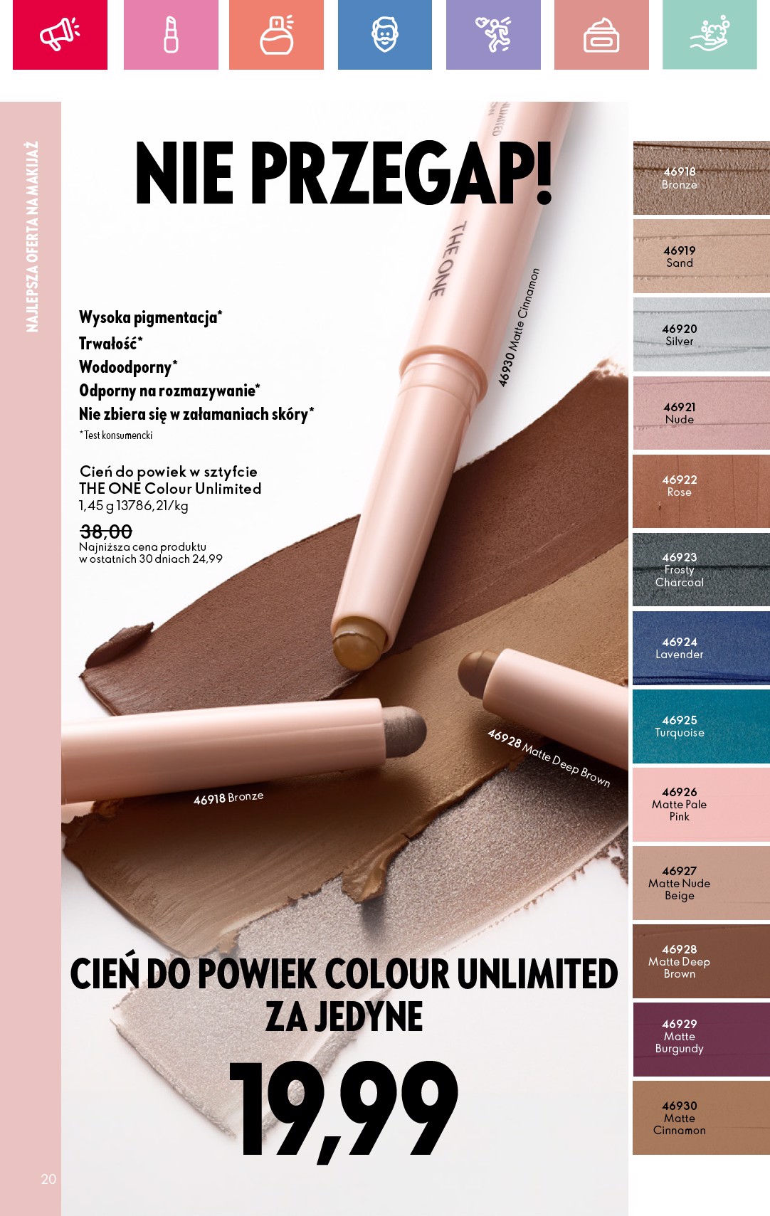 oriflame - Gazetka Oriflame - ważna od 17.08. do 06.09. - page: 20