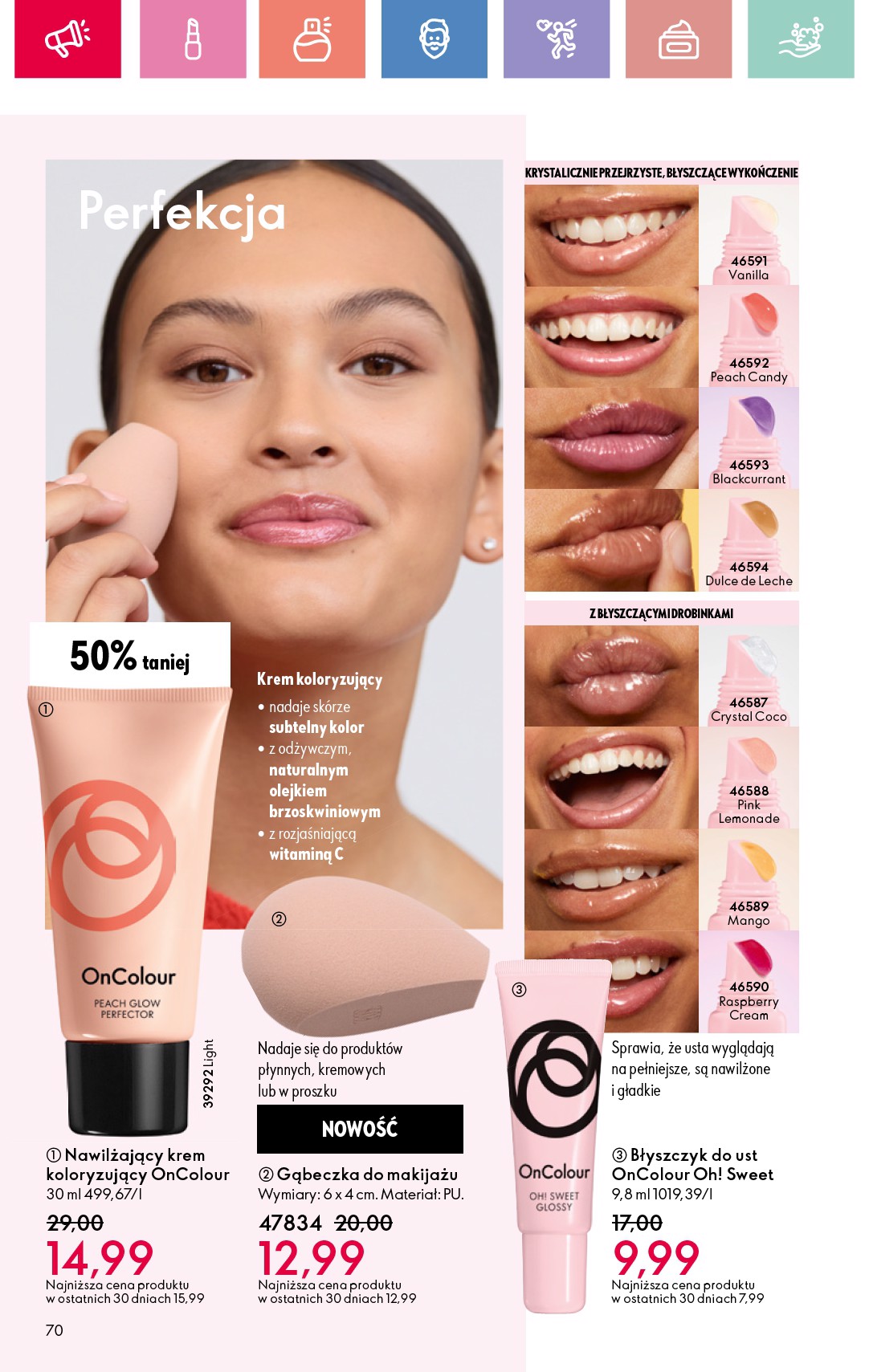 oriflame - Gazetka Oriflame - ważna od 17.08. do 06.09. - page: 70