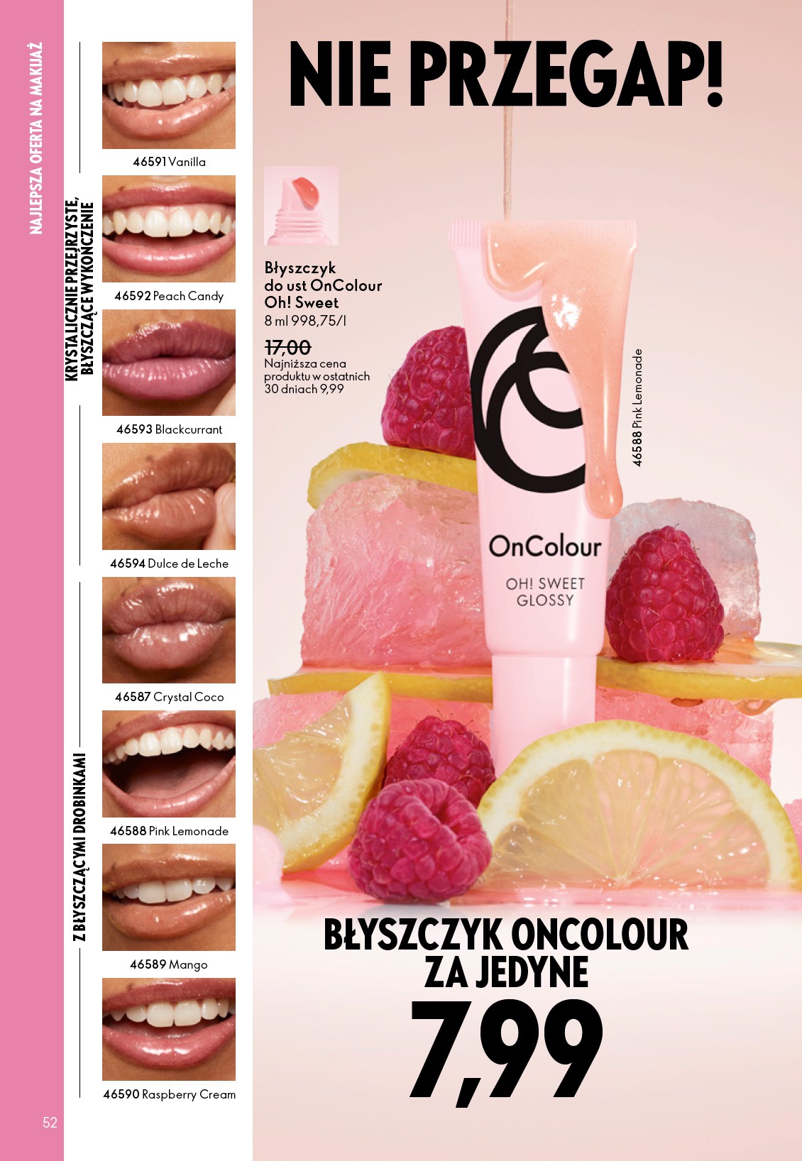 oriflame - Gazetka Oriflame - ważna od 01.10. do 21.10. - page: 52