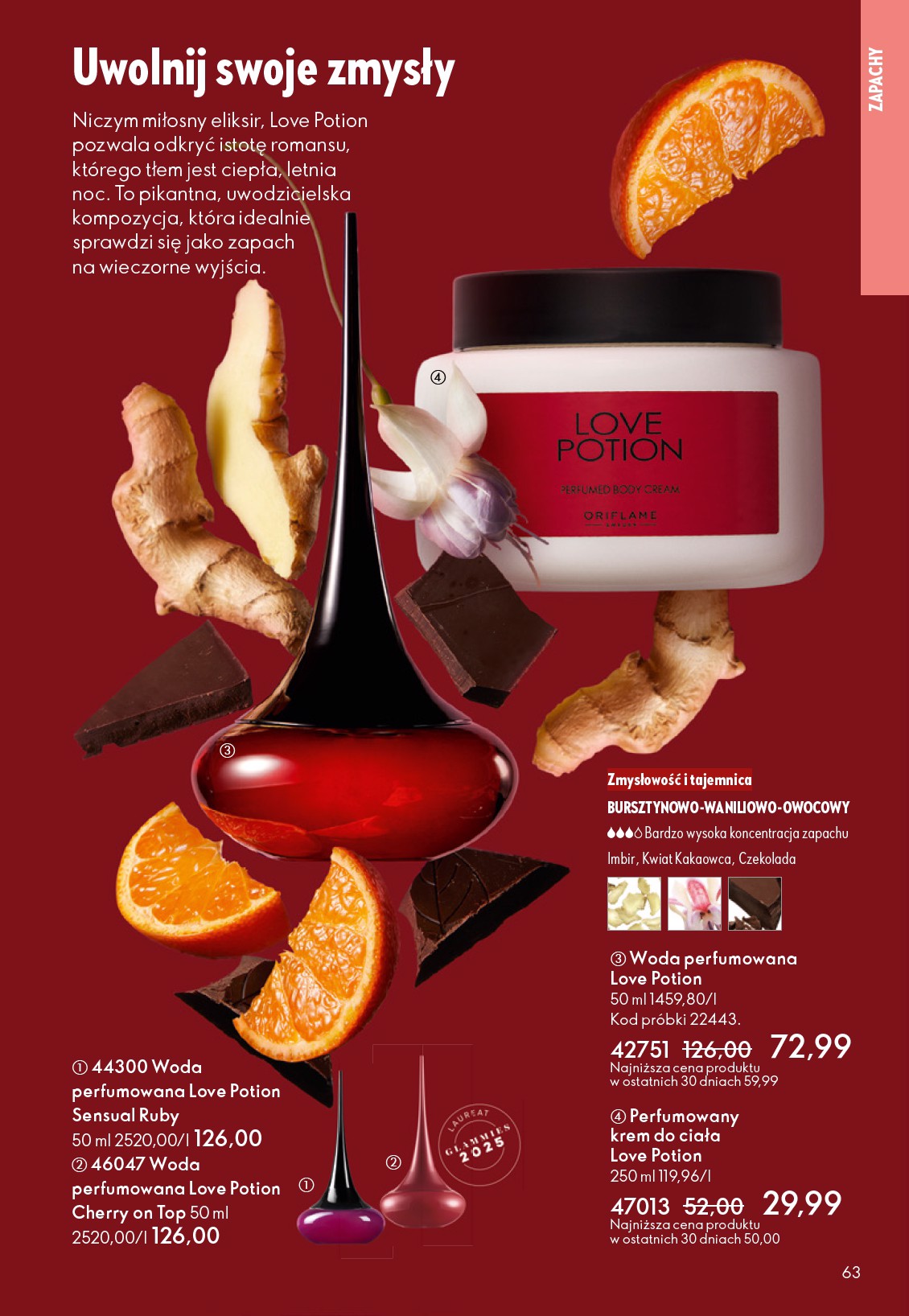 oriflame - Gazetka Oriflame - ważna od 22.10. do 11.11. - page: 63