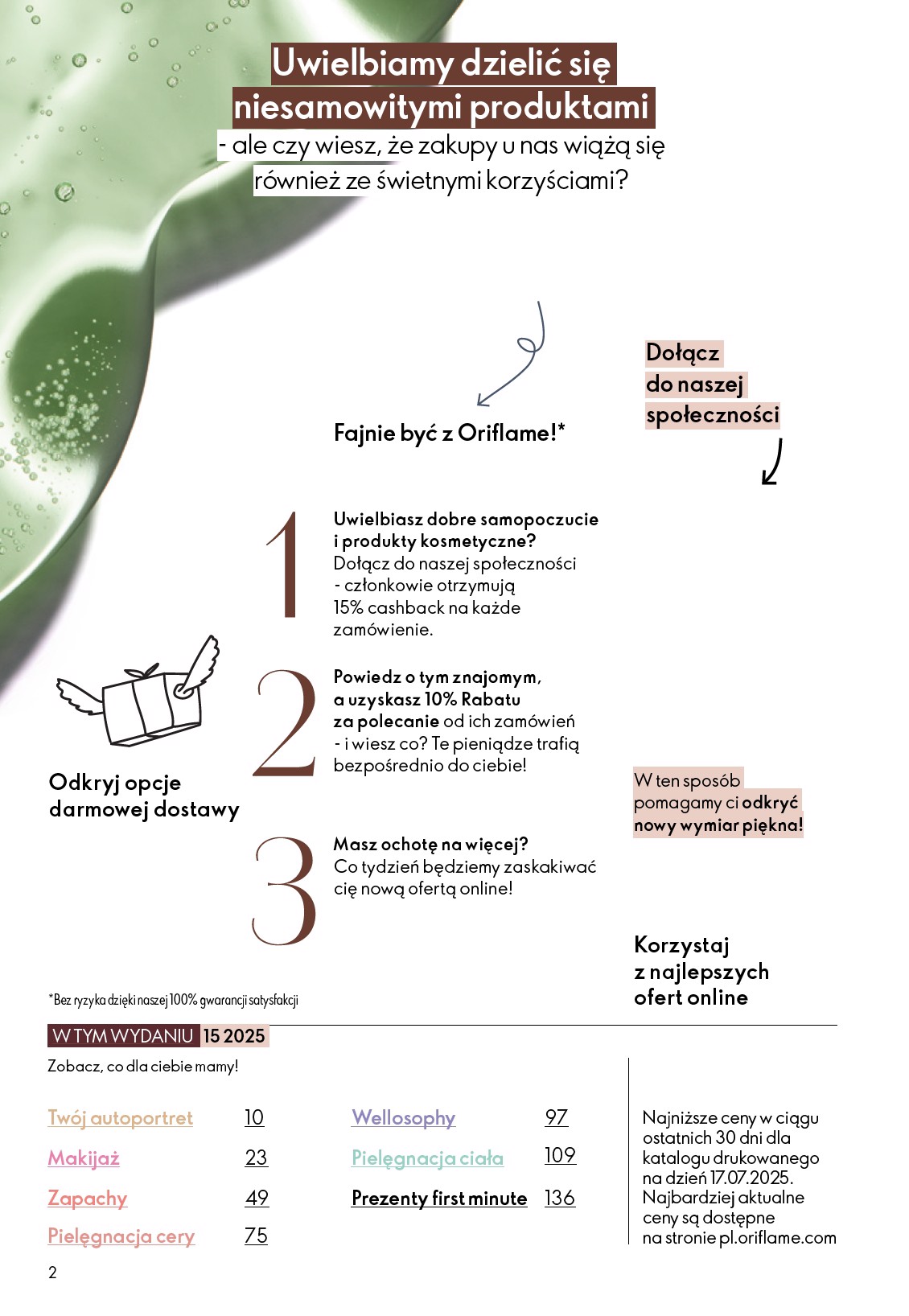 oriflame - Gazetka Oriflame - ważna od 22.10. do 11.11. - page: 2