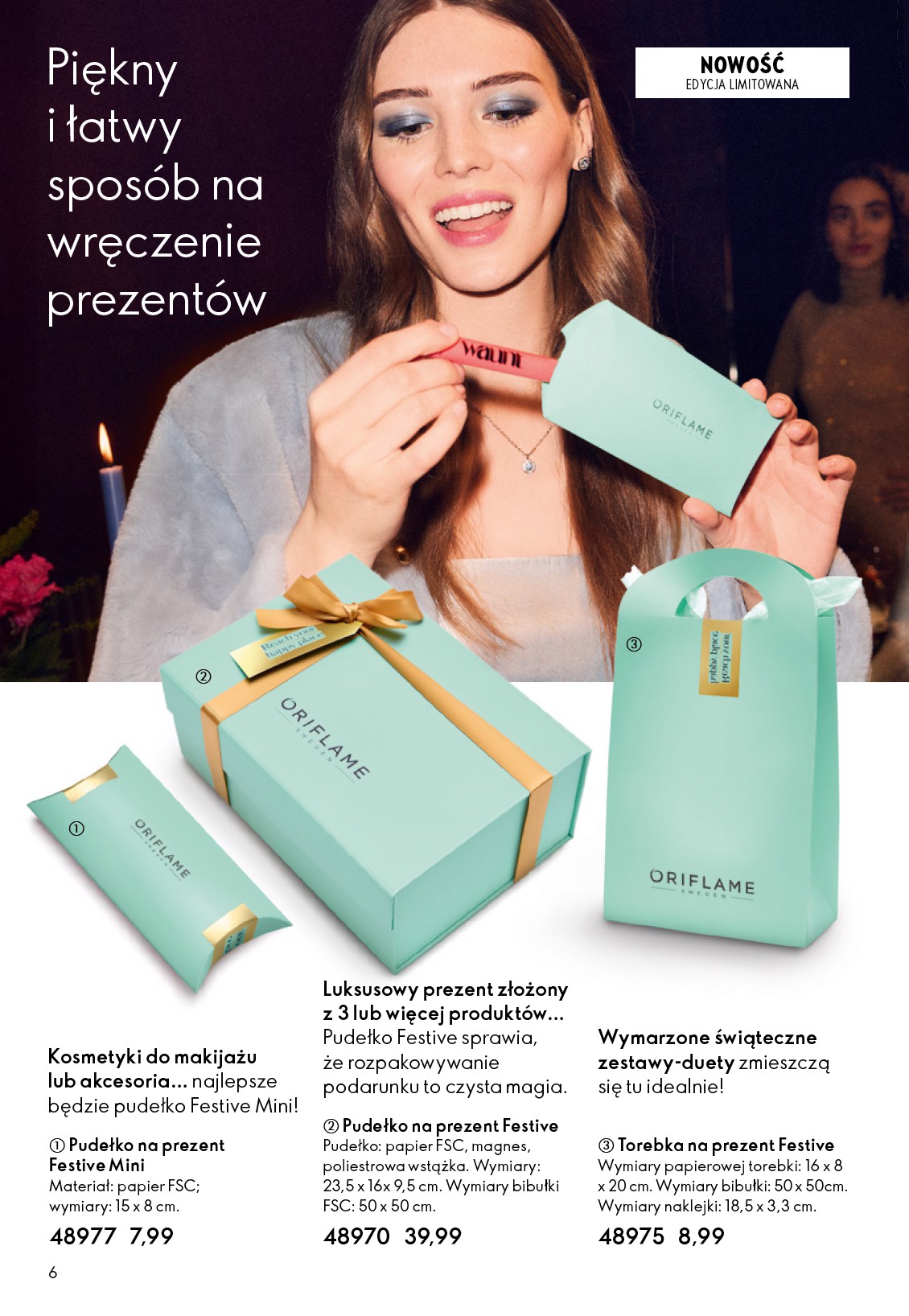 oriflame - Gazetka Oriflame - ważna od 03.12. do 23.12. - page: 6