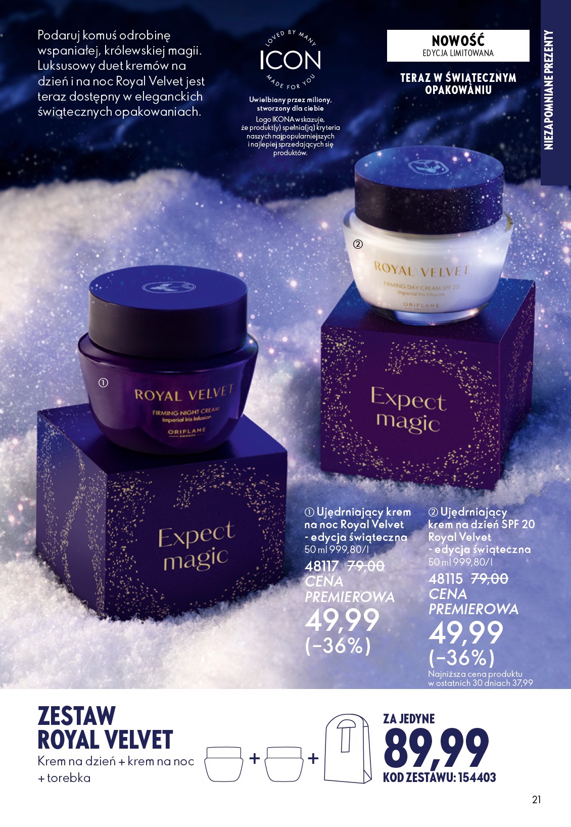 oriflame - Gazetka Oriflame - ważna od 03.12. do 23.12. - page: 21