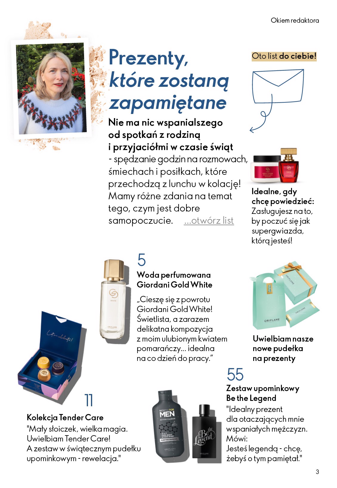 oriflame - Gazetka Oriflame - ważna od 03.12. do 23.12. - page: 3