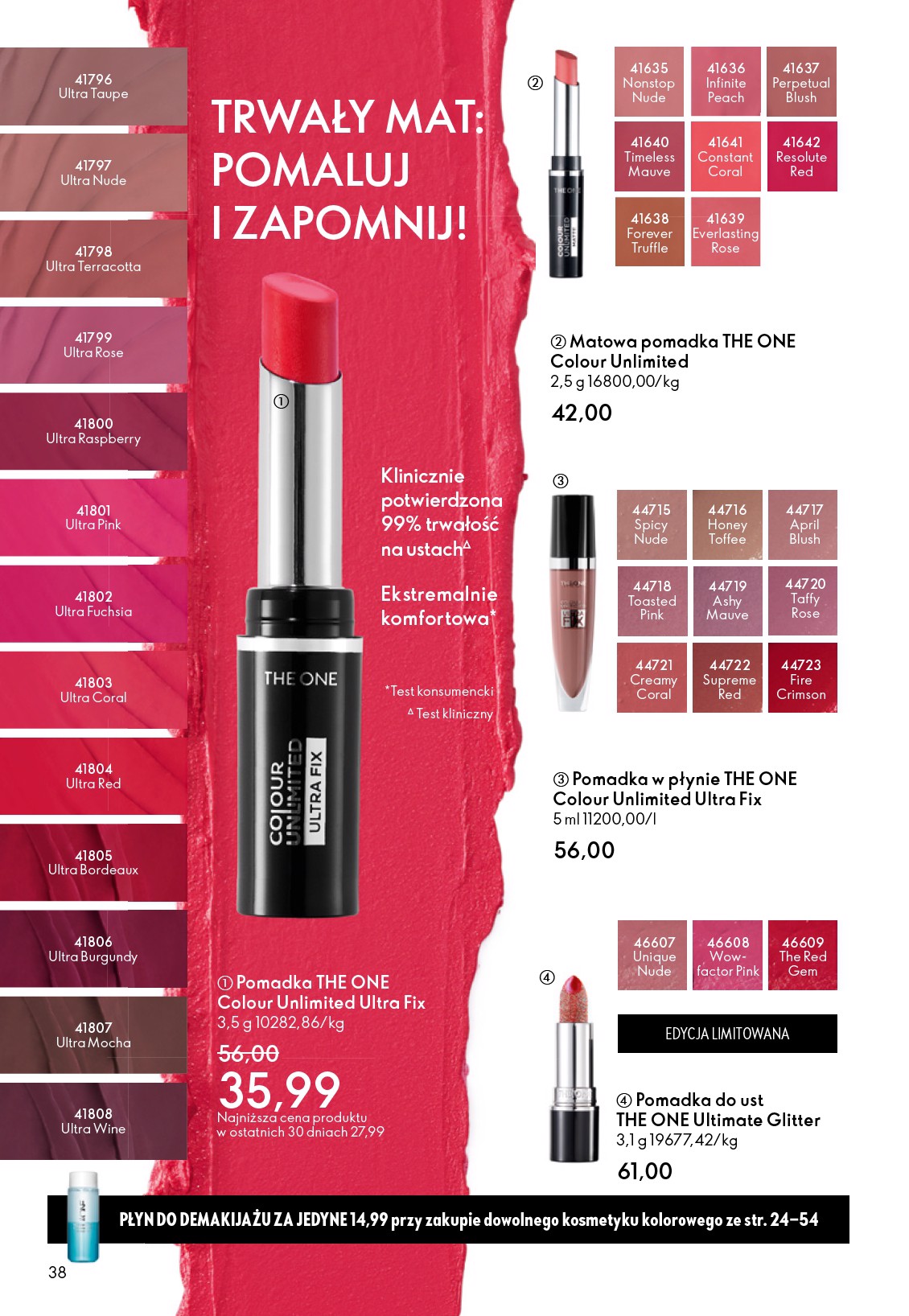 oriflame - Gazetka Oriflame - ważna od 24.12. do 20.01. - page: 38