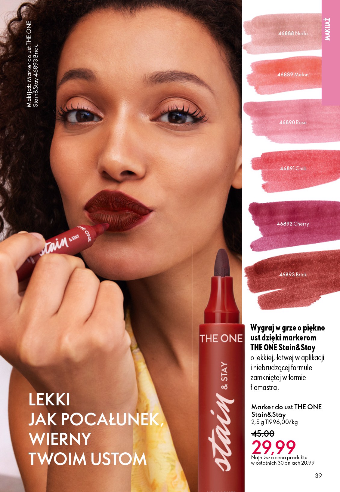 oriflame - Gazetka Oriflame - ważna od 24.12. do 20.01. - page: 39