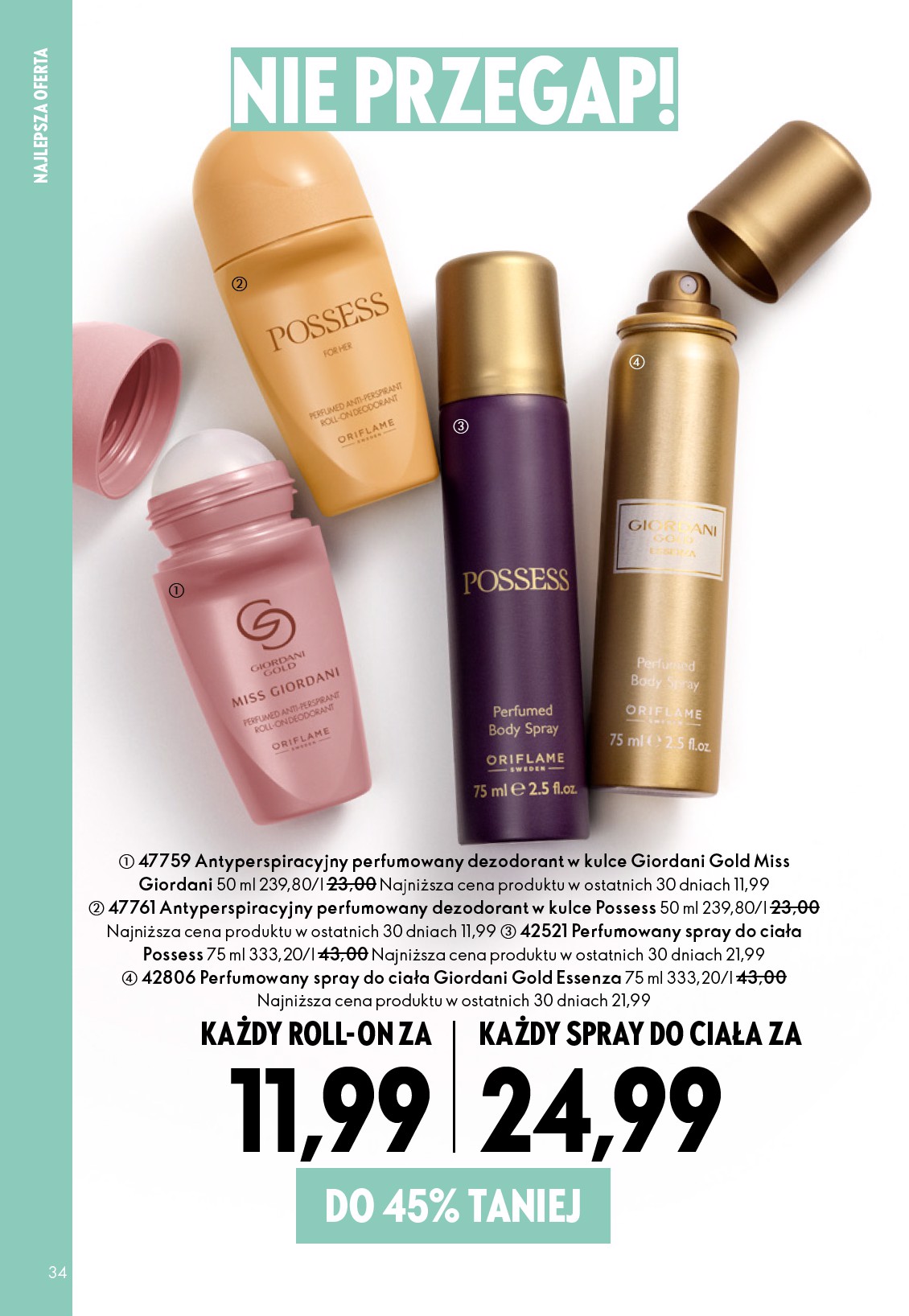 oriflame - Gazetka Oriflame - ważna od 11.02.2026 do 03.03.2026 - page: 34