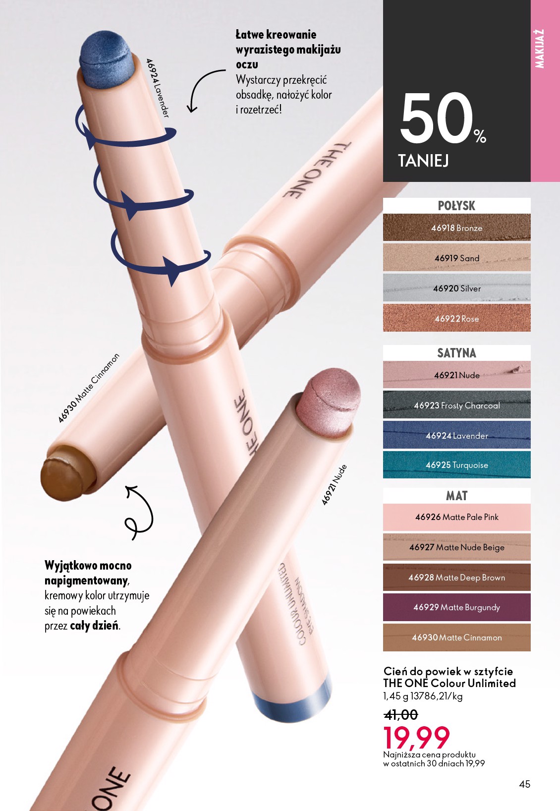 oriflame - Aktualna gazetka Oriflame ważna od 15.04.2026 do 05.05.2026 - page: 45