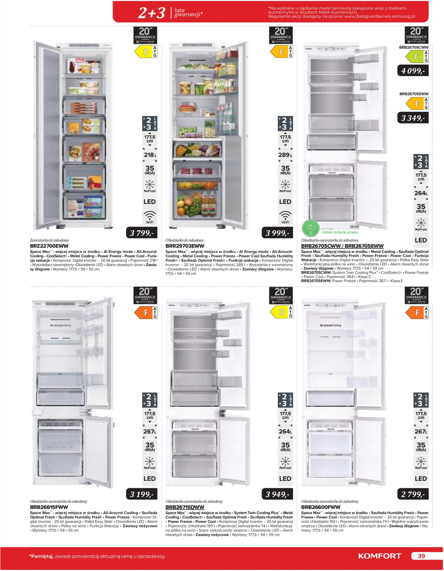 komfort - Komfort - Katalog AGD obowiązuje od 15.12.2023 - page: 39 komfort - Komfort - Katalog AGD obowiązuje od 15.12.2023 - page: 39