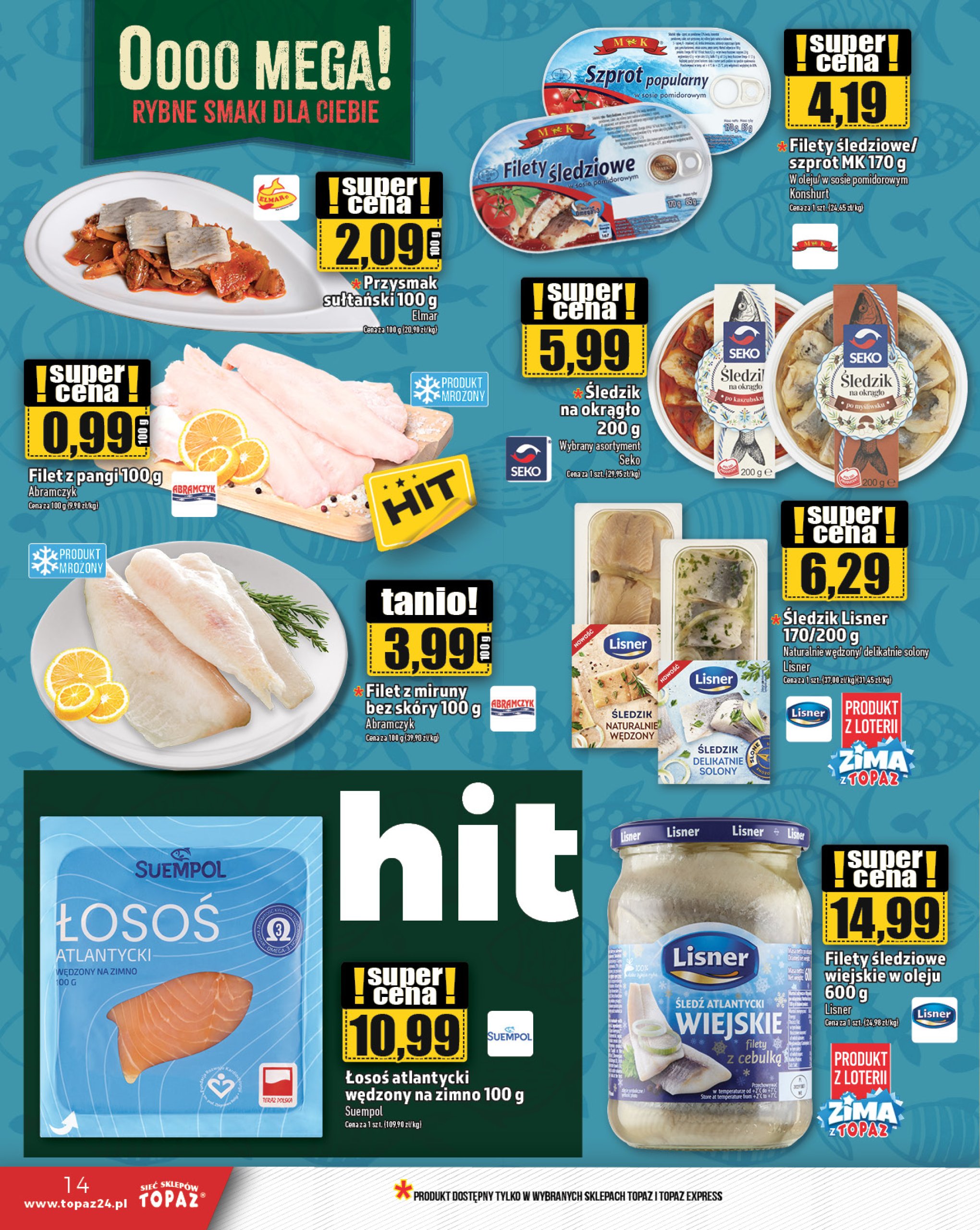 topaz24 - Topaz24 gazetka ważna od 23.01. - 29.01. - page: 14
