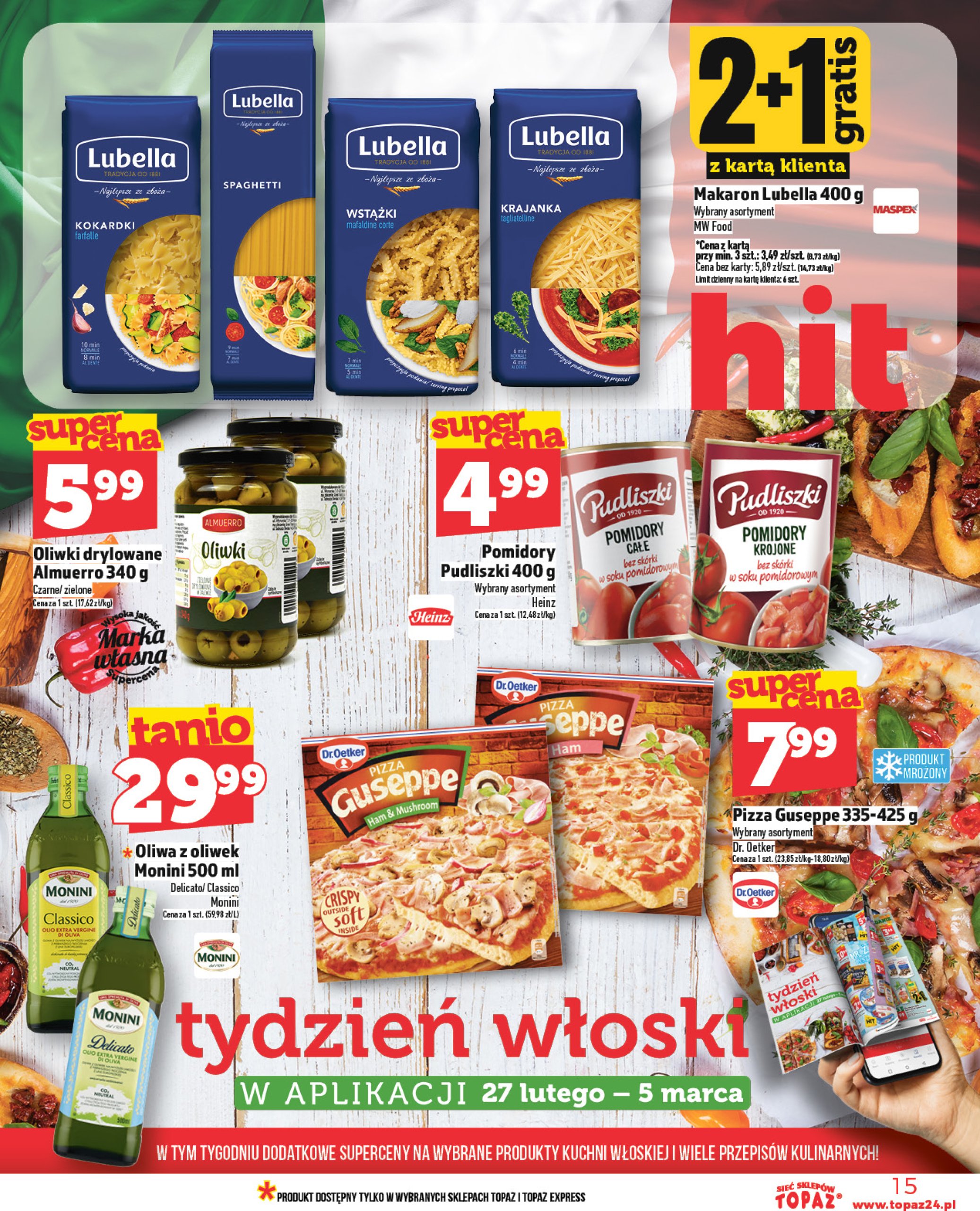 topaz24 - Topaz24 gazetka ważna od 27.02. - 05.03. - page: 15