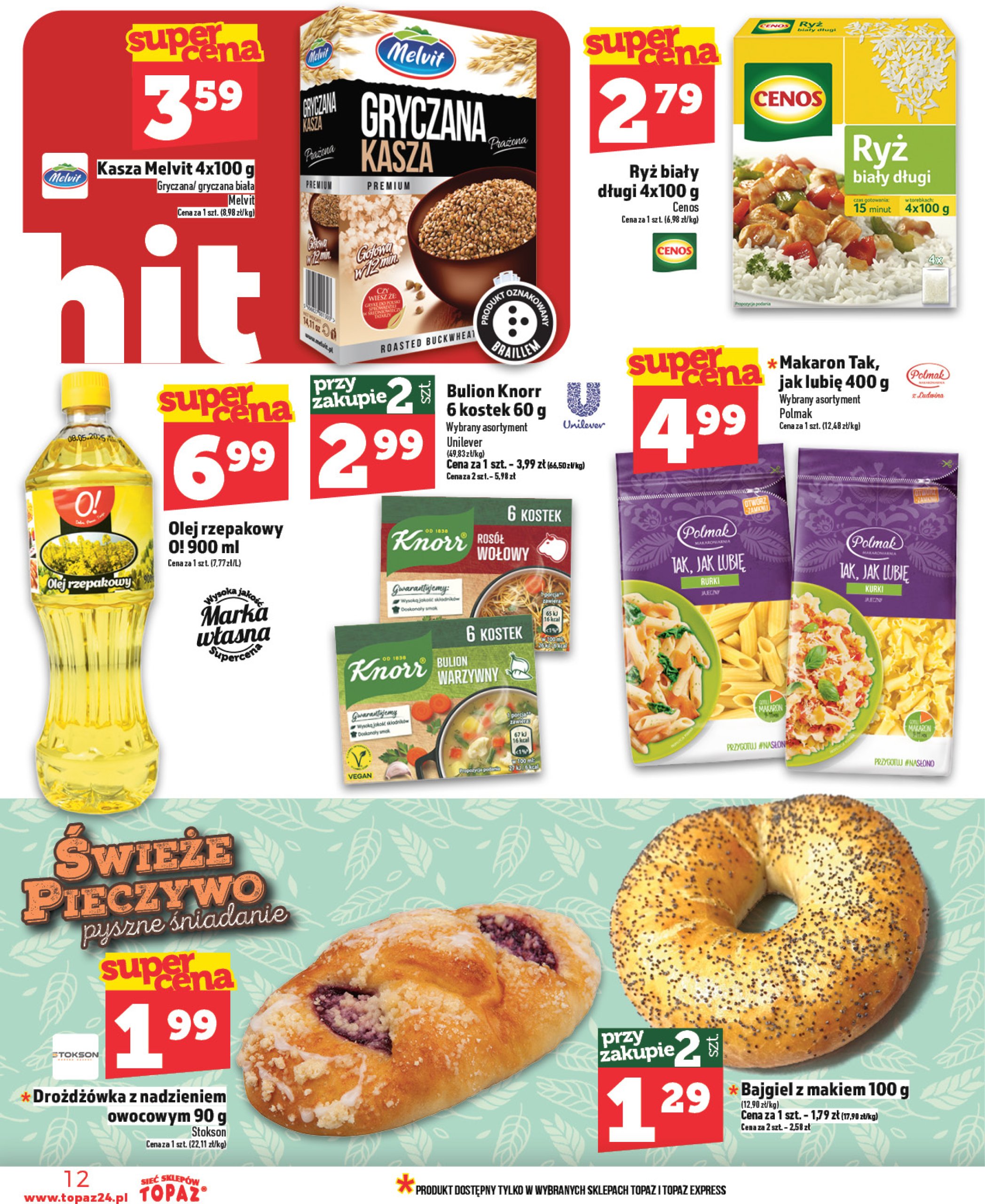 topaz24 - Topaz24 gazetka ważna od 06.03. - 12.03. - page: 12