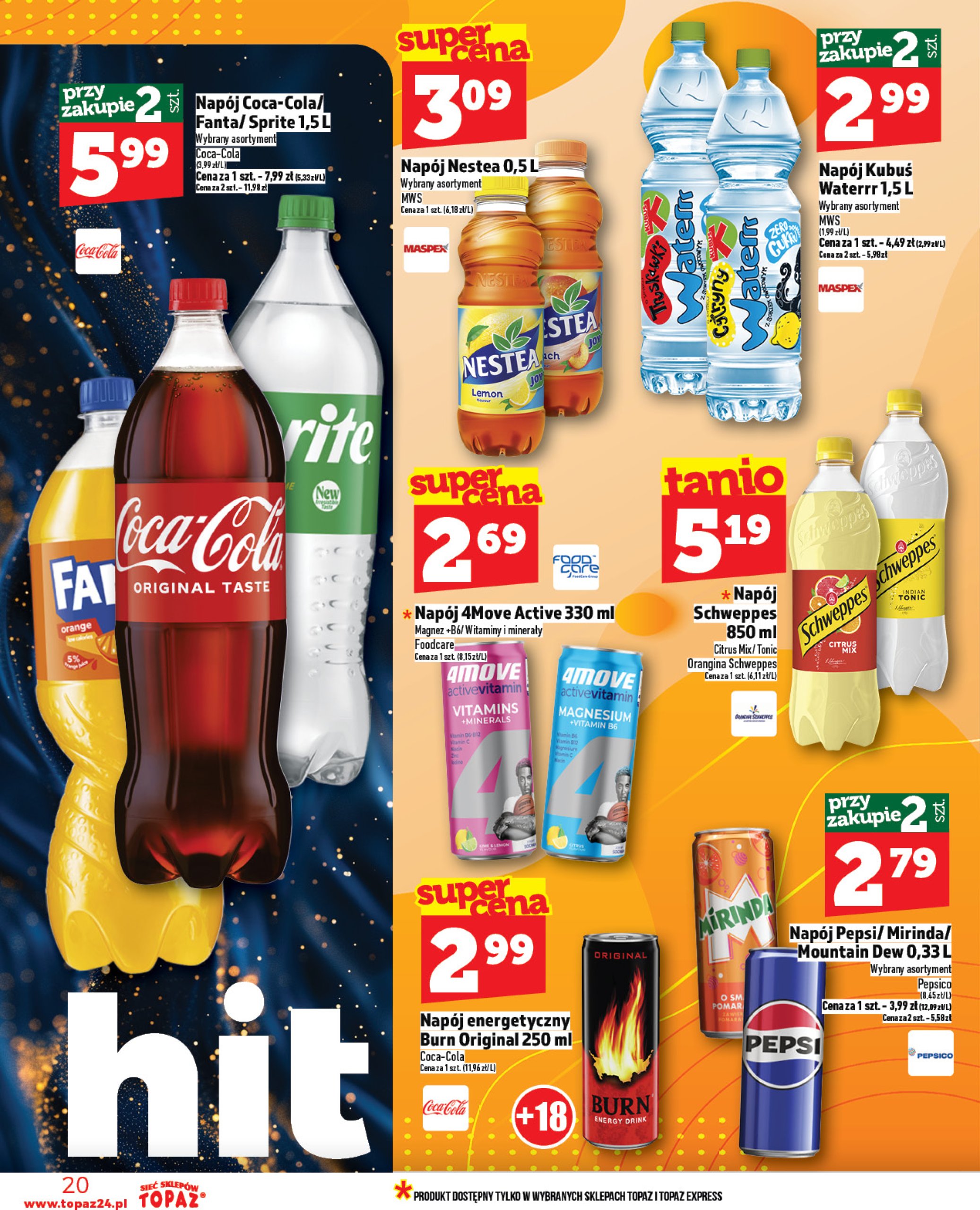 topaz24 - Topaz24 gazetka ważna od 13.03. - 19.03. - page: 20
