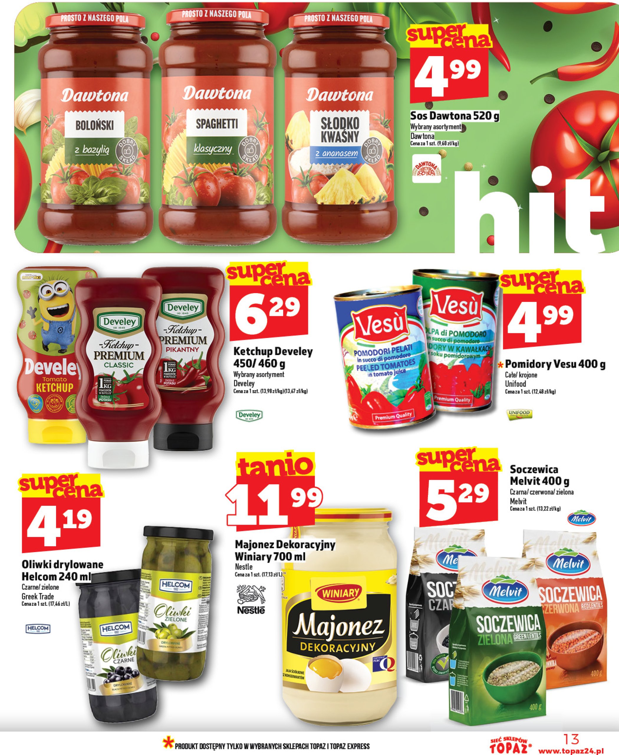topaz24 - Topaz24 gazetka ważna od 13.03. - 19.03. - page: 13