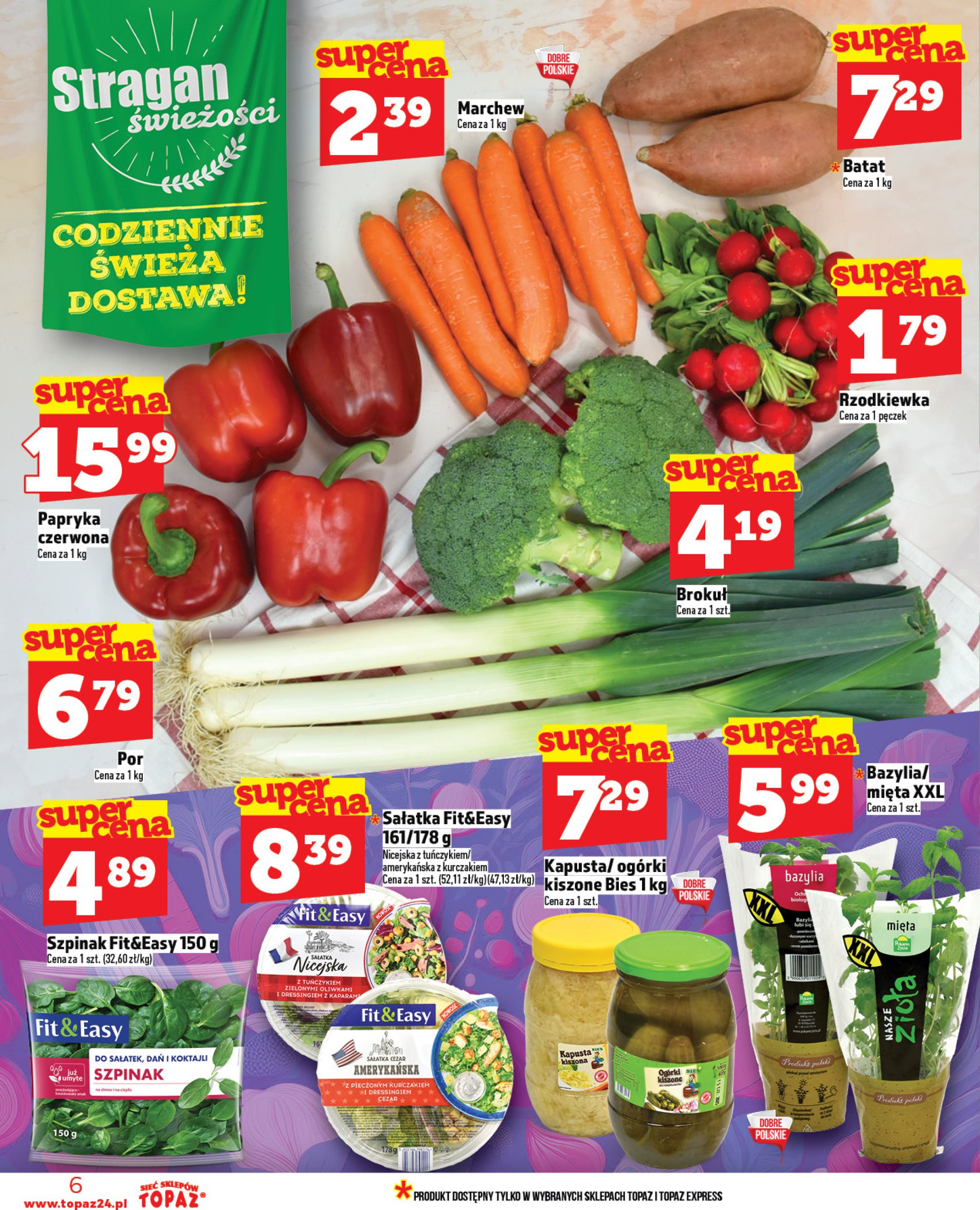 topaz24 - Topaz24 gazetka ważna od 13.03. - 19.03. - page: 6