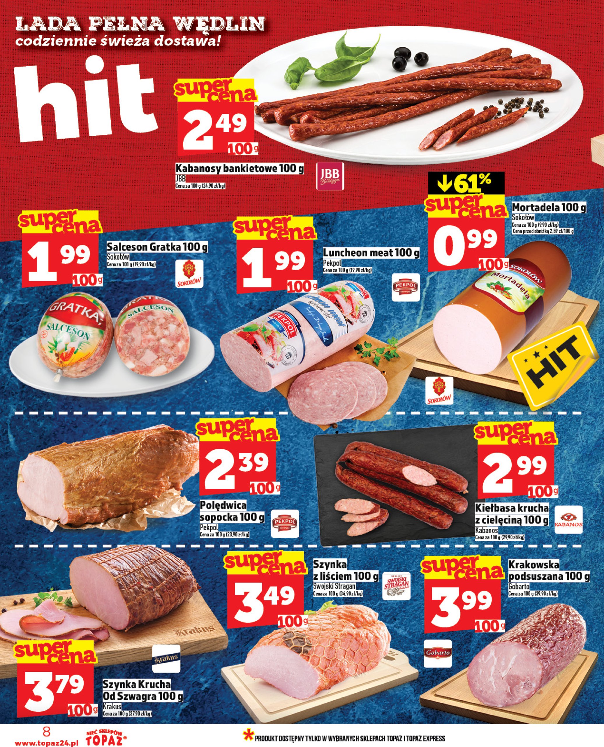 topaz24 - Topaz24 gazetka ważna od 13.03. - 19.03. - page: 8
