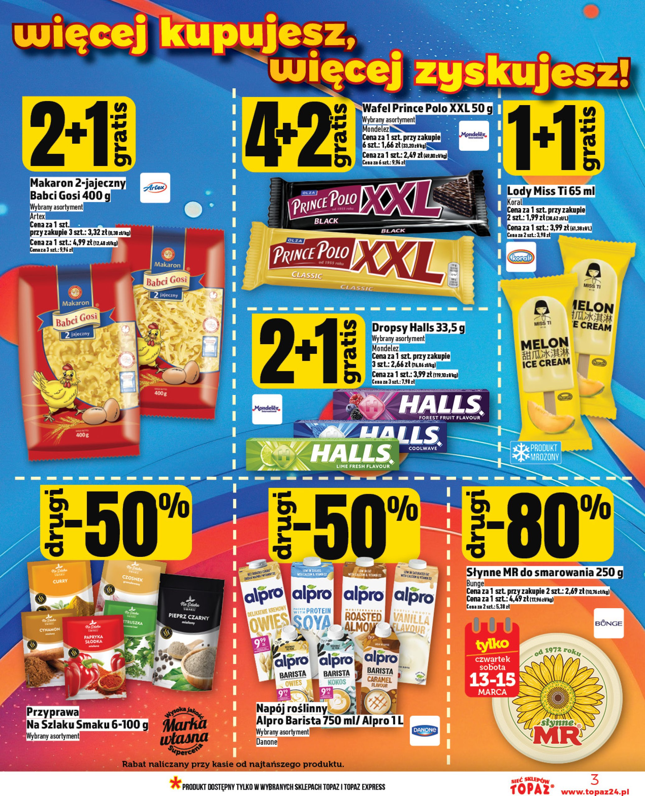 topaz24 - Topaz24 gazetka ważna od 13.03. - 19.03. - page: 3