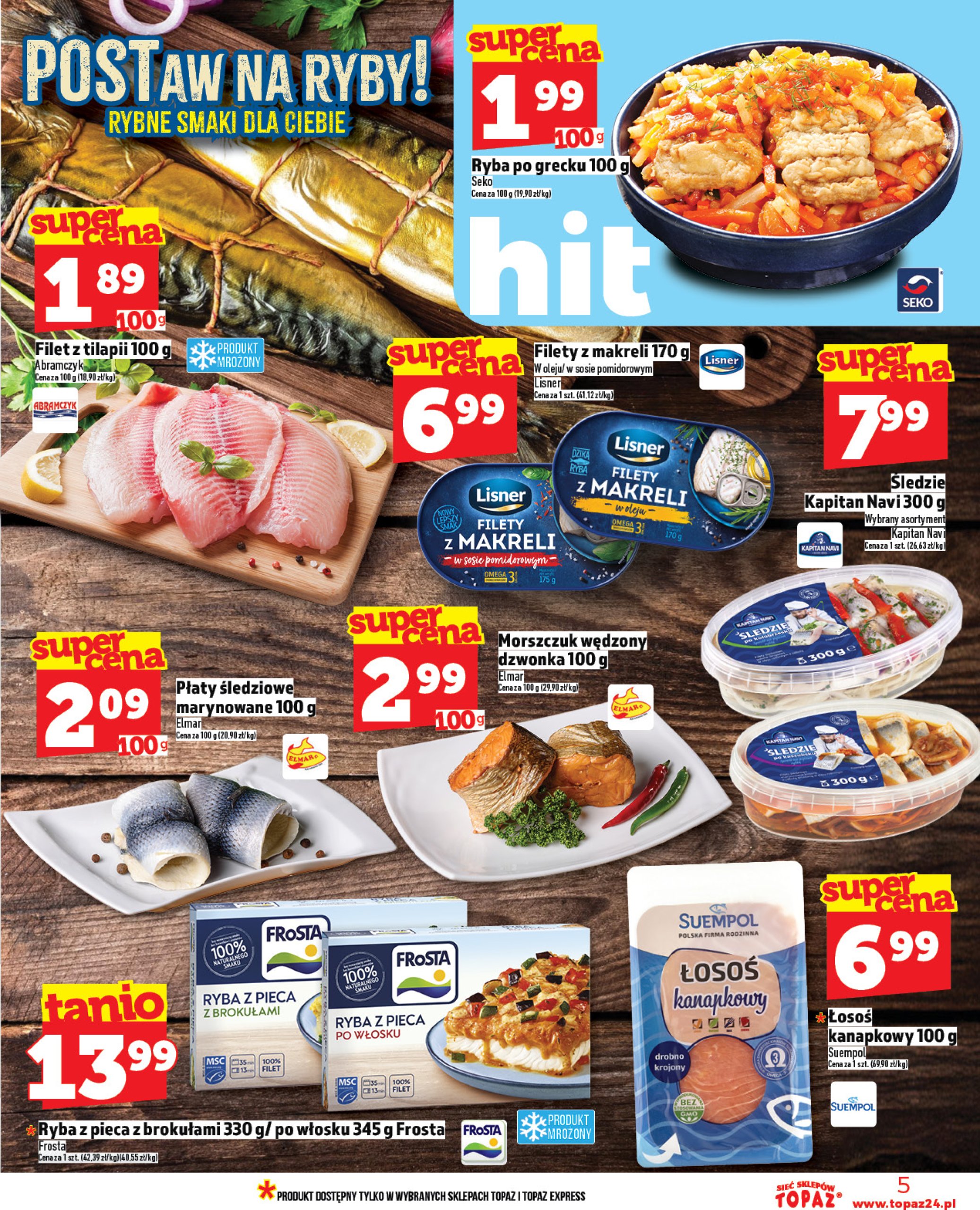 topaz24 - Topaz24 gazetka ważna od 13.03. - 19.03. - page: 5
