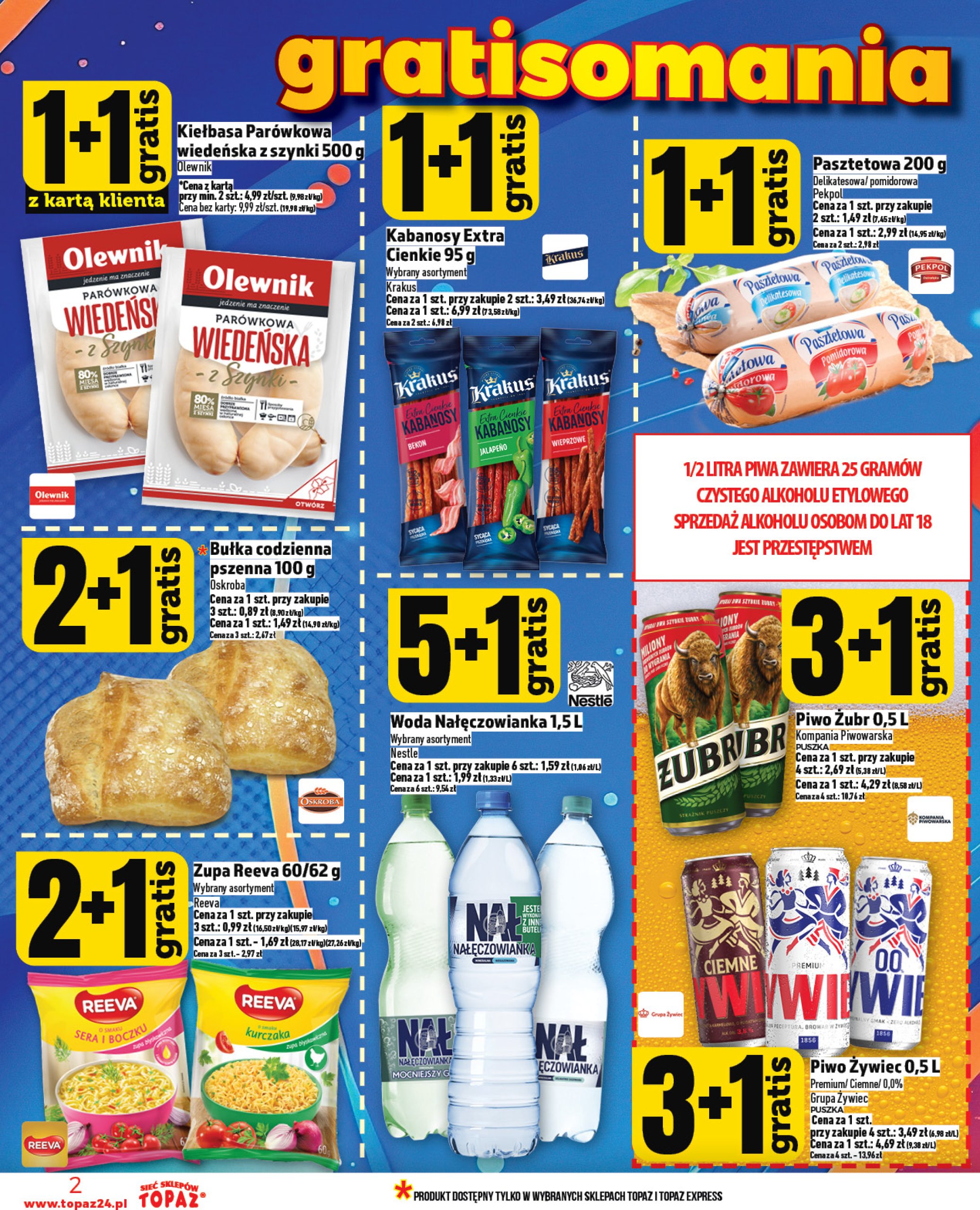 topaz24 - Topaz24 gazetka ważna od 13.03. - 19.03. - page: 2