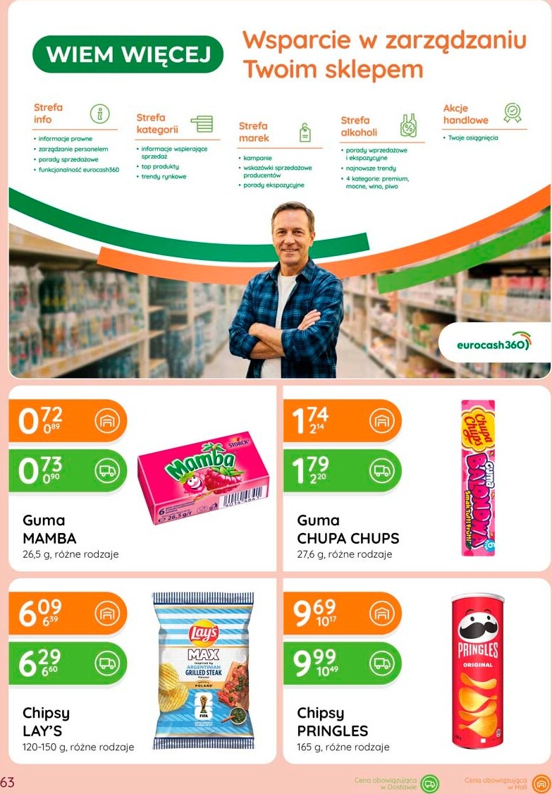 eurocash - Aktualna gazetka Eurocash ważna od 28.05.2026 do 24.06.2026 - page: 63