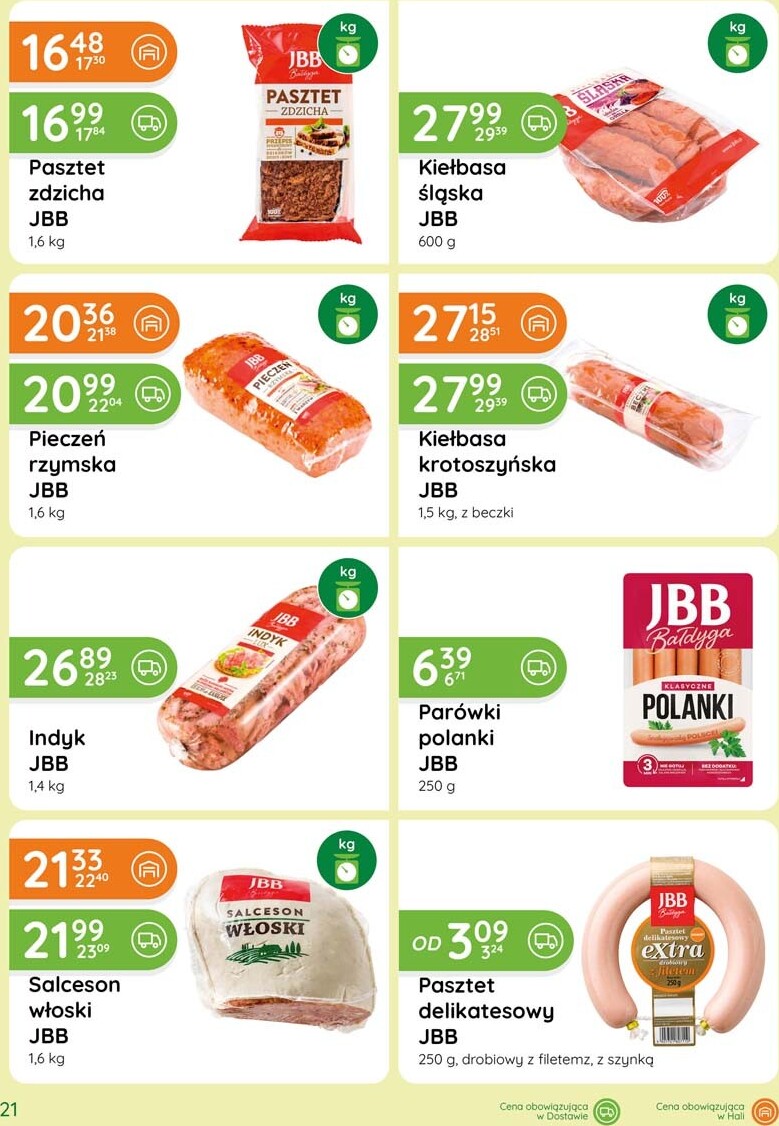 eurocash - Aktualna gazetka Eurocash - Katalog Wędlin ważna od 04.06.2026 do 01.07.2026 - page: 21