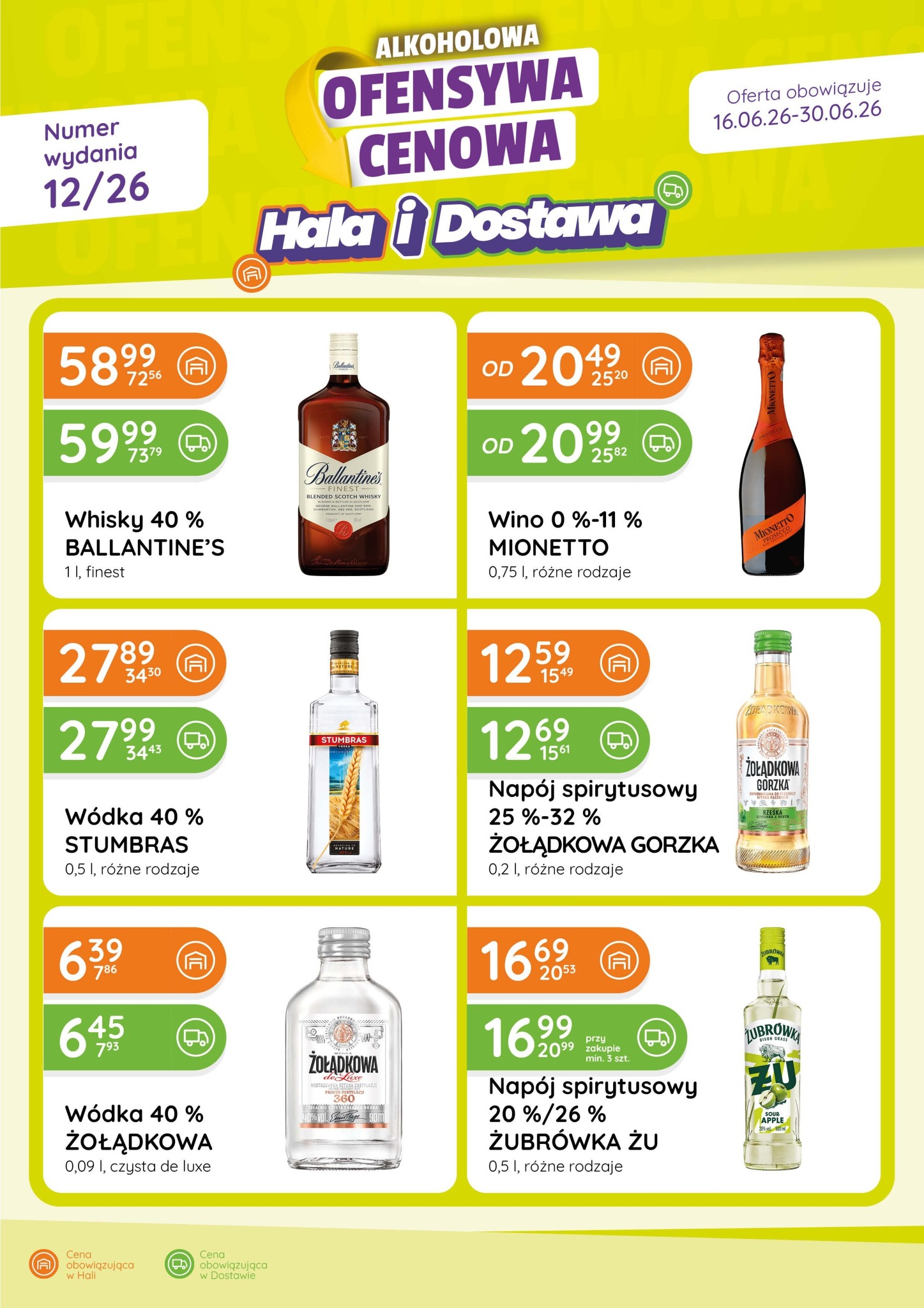 eurocash - Aktualna gazetka Eurocash - Ofensywa Alkoholowa EC12 ważna od 16.06.2026 do 30.06.2026