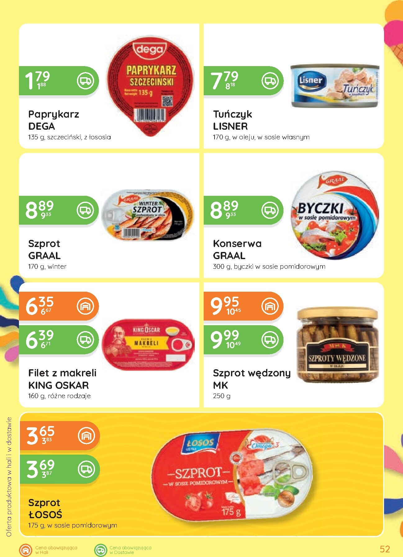 eurocash - Aktualna gazetka Eurocash - Katalog Spożywczy ważna od 25.06.2026 do 22.07.2026 - page: 52
