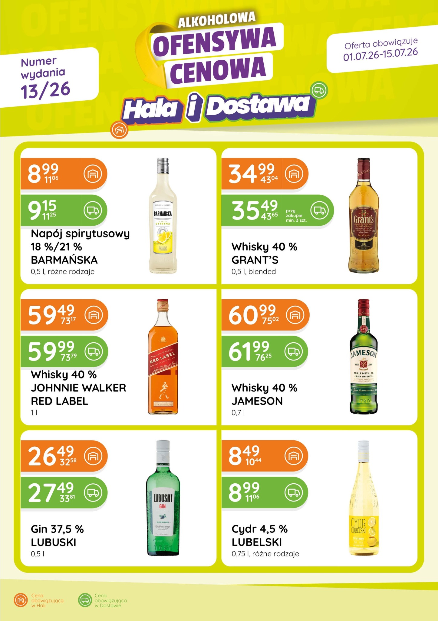 eurocash - Aktualna gazetka Eurocash - Ofensywa Alkoholowa ważna od 01.07.2026 do 15.07.2026