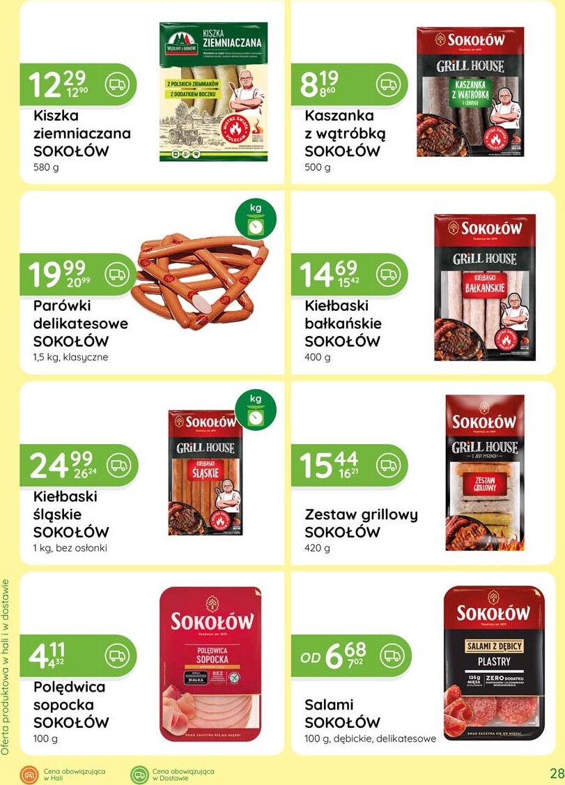 eurocash - Aktualna gazetka Eurocash - Katalog Wędliny ważna od 02.07.2026 do 05.08.2026 - page: 28