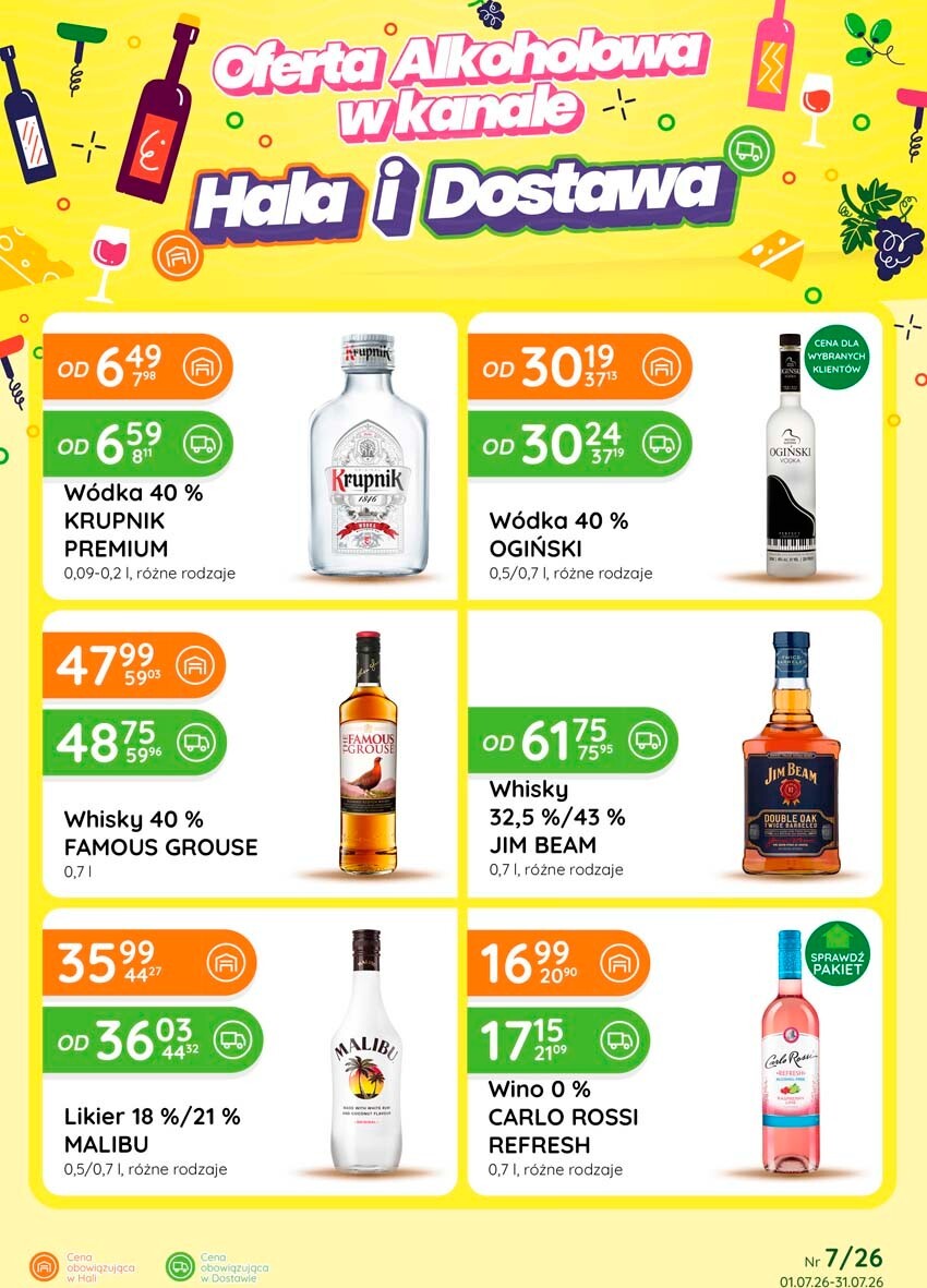 eurocash - Aktualna gazetka Eurocash - Katalog Alkoholowy ważna od 01.07.2026 do 31.07.2026 - page: 1