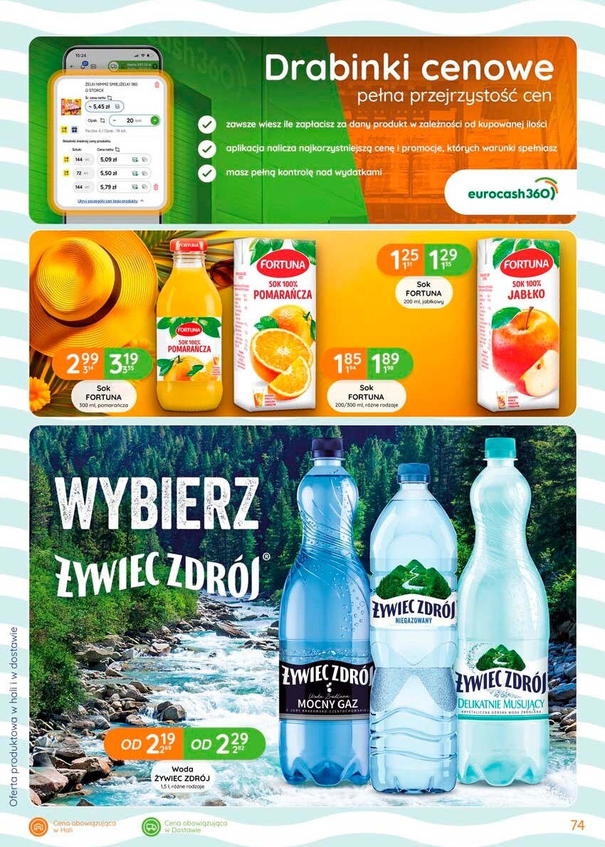 eurocash - Aktualna gazetka Eurocash ważna od 23.07.2026 do 19.08.2026 - page: 74