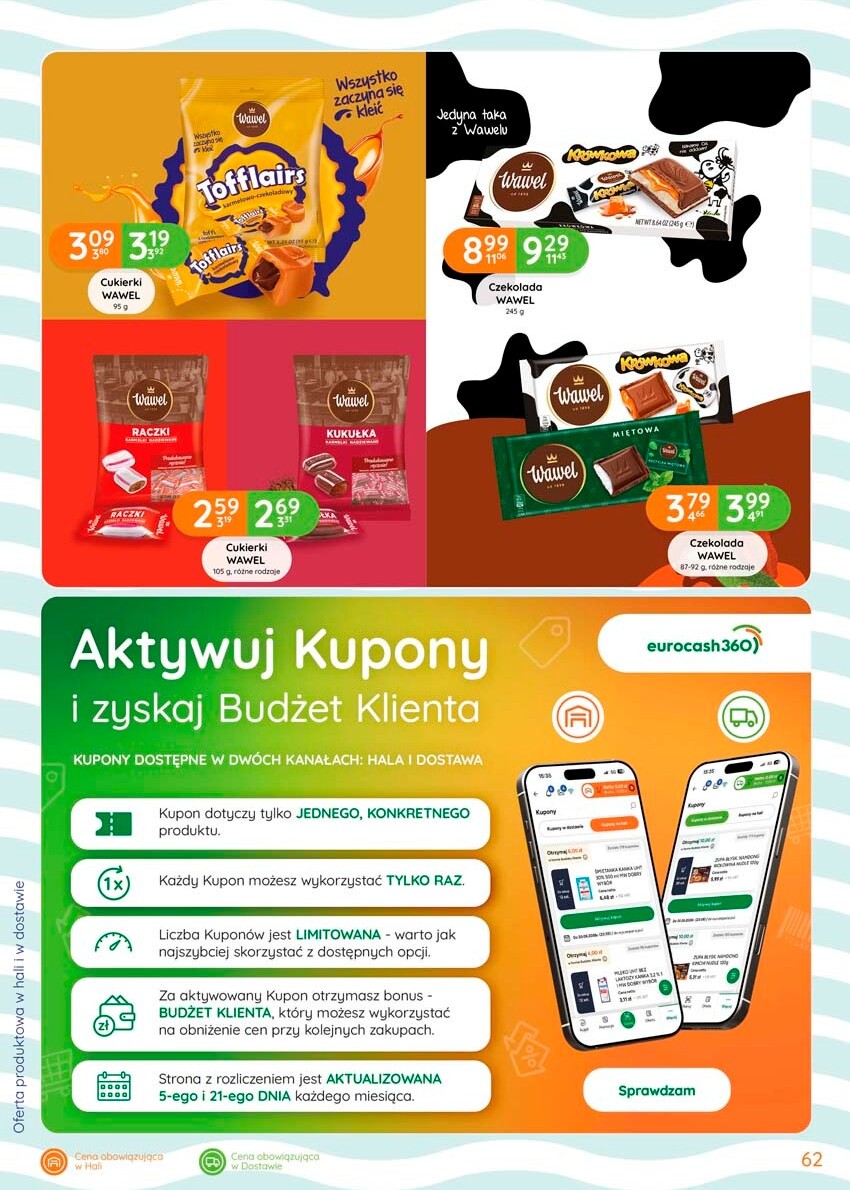 eurocash - Aktualna gazetka Eurocash ważna od 23.07.2026 do 19.08.2026 - page: 62