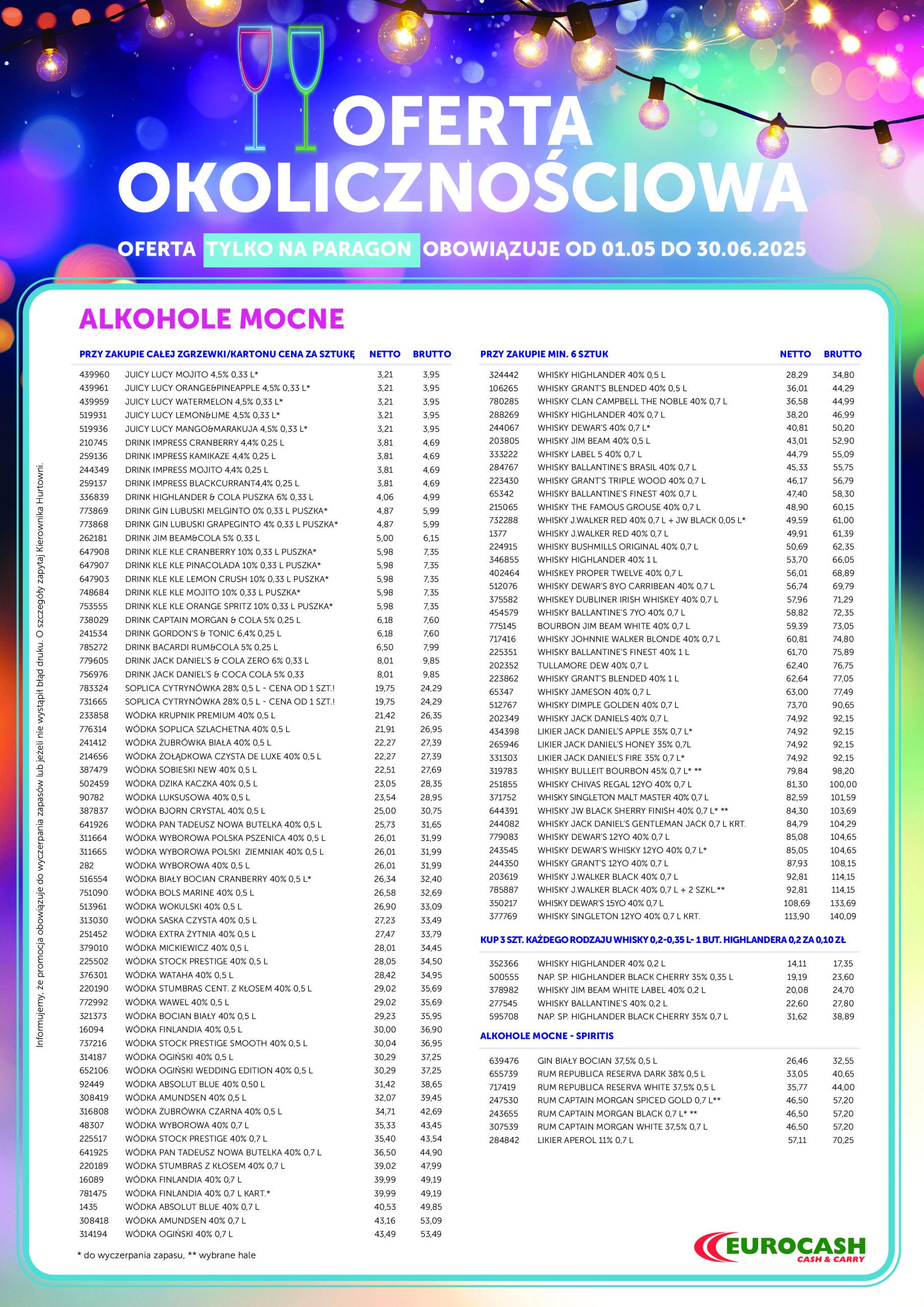 eurocash - Eurocash - Oferta Okolicznościowa gazetka ważna od 01.05. - 30.06. - page: 3