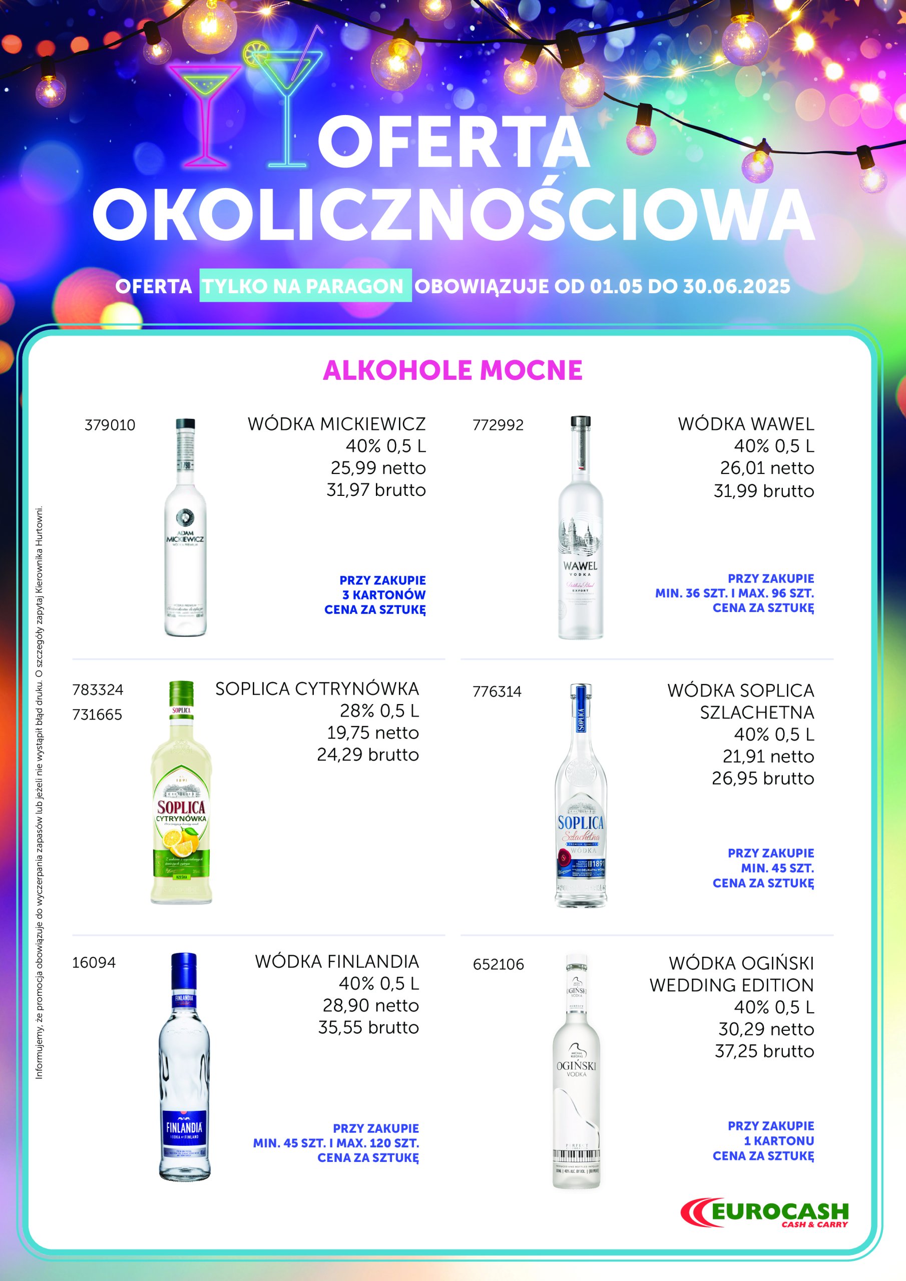 eurocash - Eurocash - Oferta Okolicznościowa gazetka ważna od 01.05. - 30.06.