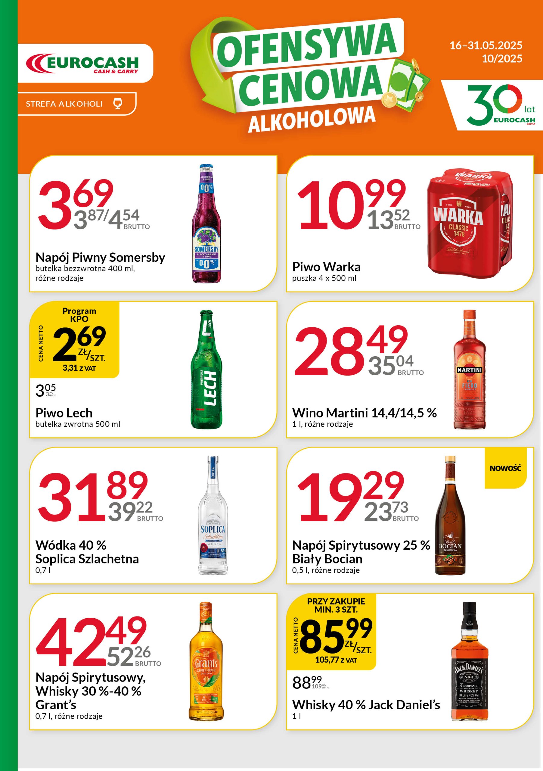 eurocash - Eurocash - Ofensywa Alkoholowa gazetka ważna od 16.05. - 31.05.